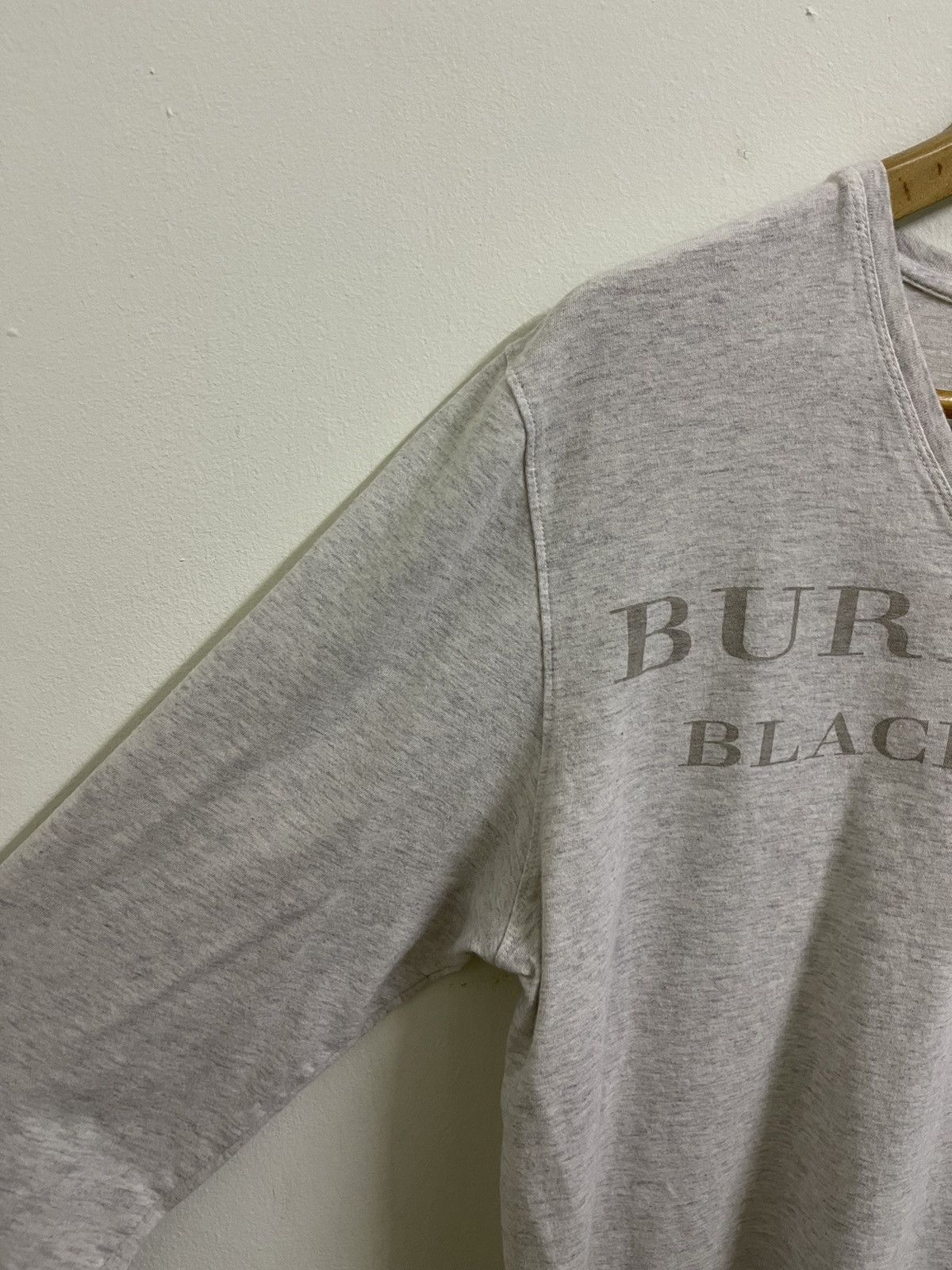 Burberry × Burberry Prorsum Burberry Black Label Long Sleeve V Neck Size US L / EU 52-54 / 3 - 4 Thumbnail
