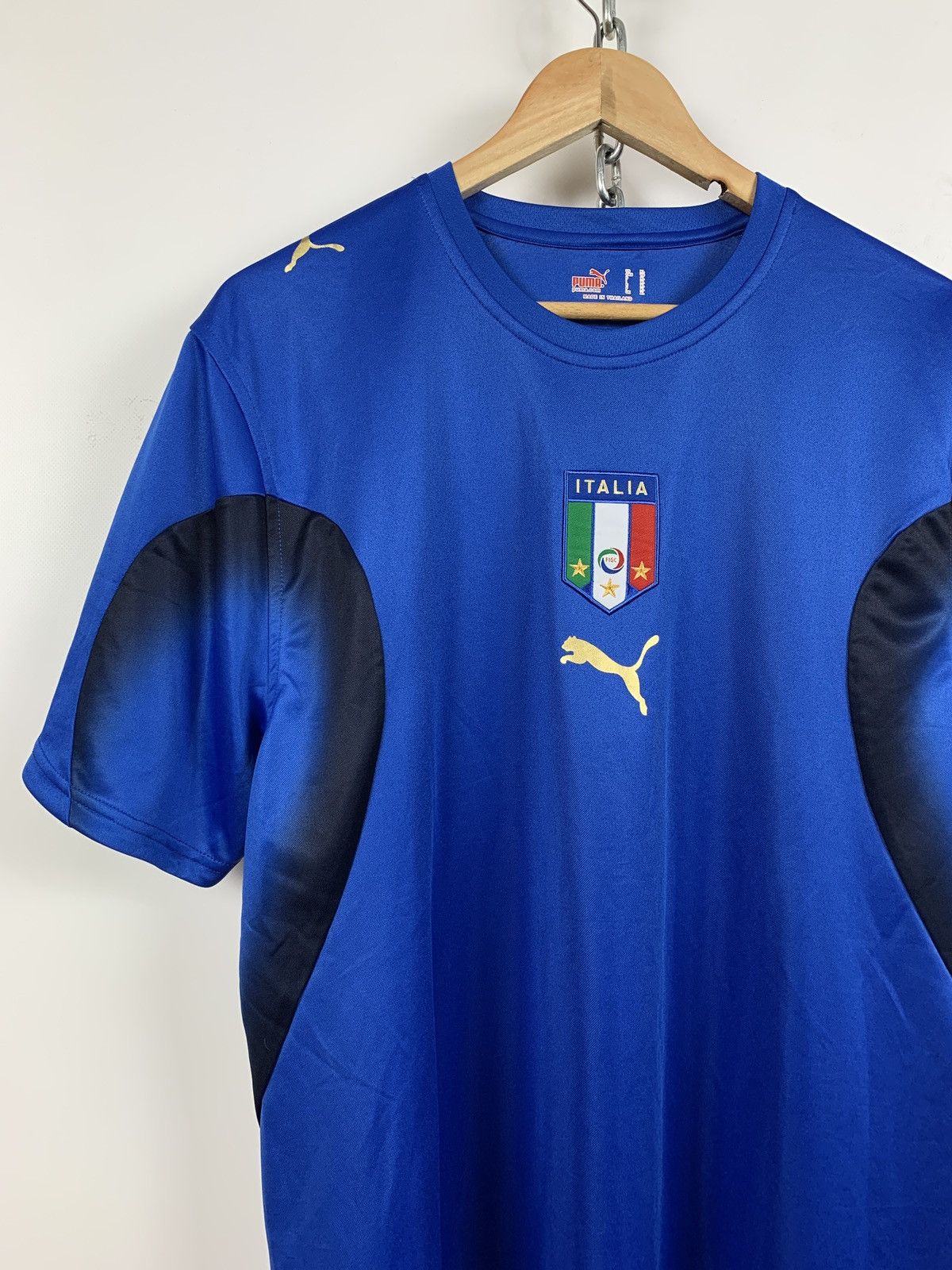 Neil Barrett × Puma 2006 Puma Italy World Cup Neil Barrett Home Soccer Jersey Size US XL / EU 56 / 4 - 3 Thumbnail
