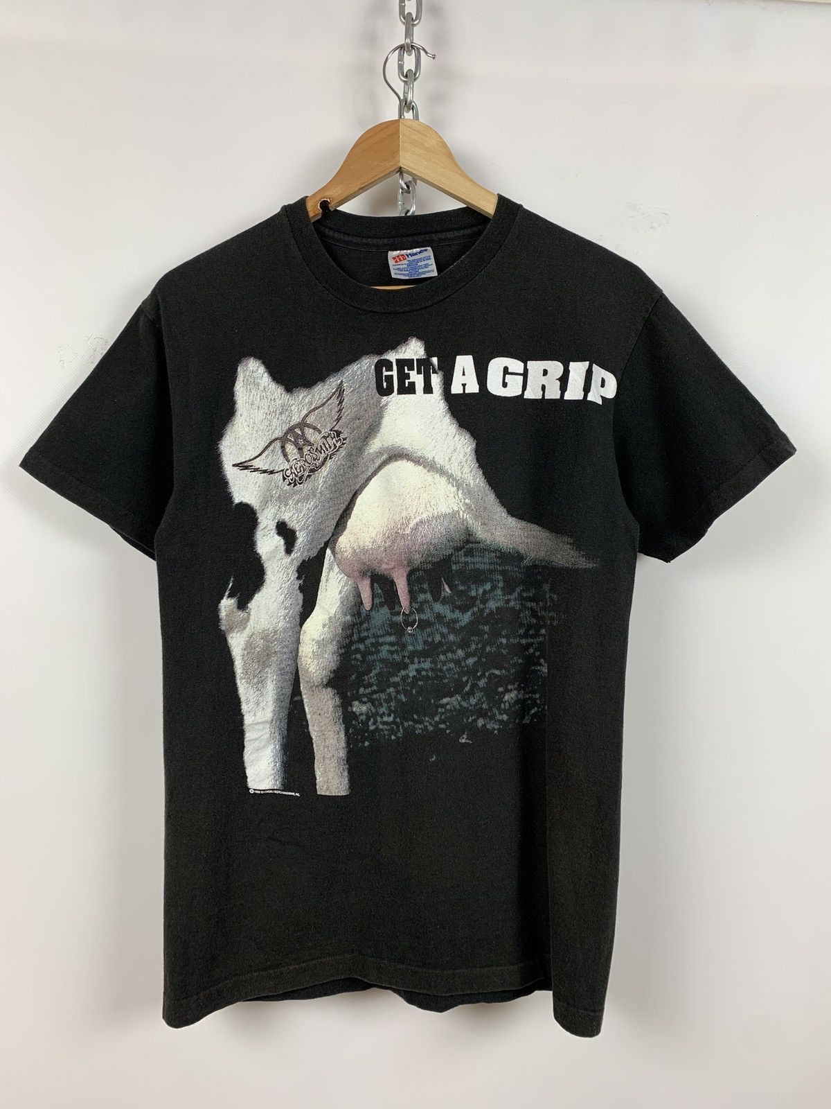Aerosmith × Band Tees × Vintage Aerosmith Get A Grip 1993 Travis