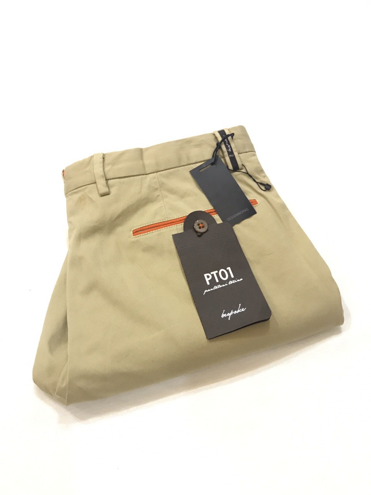 BESPOKE PT01 PANTALONI TORINO PANTS SIZE 46 NEW WITH TAG