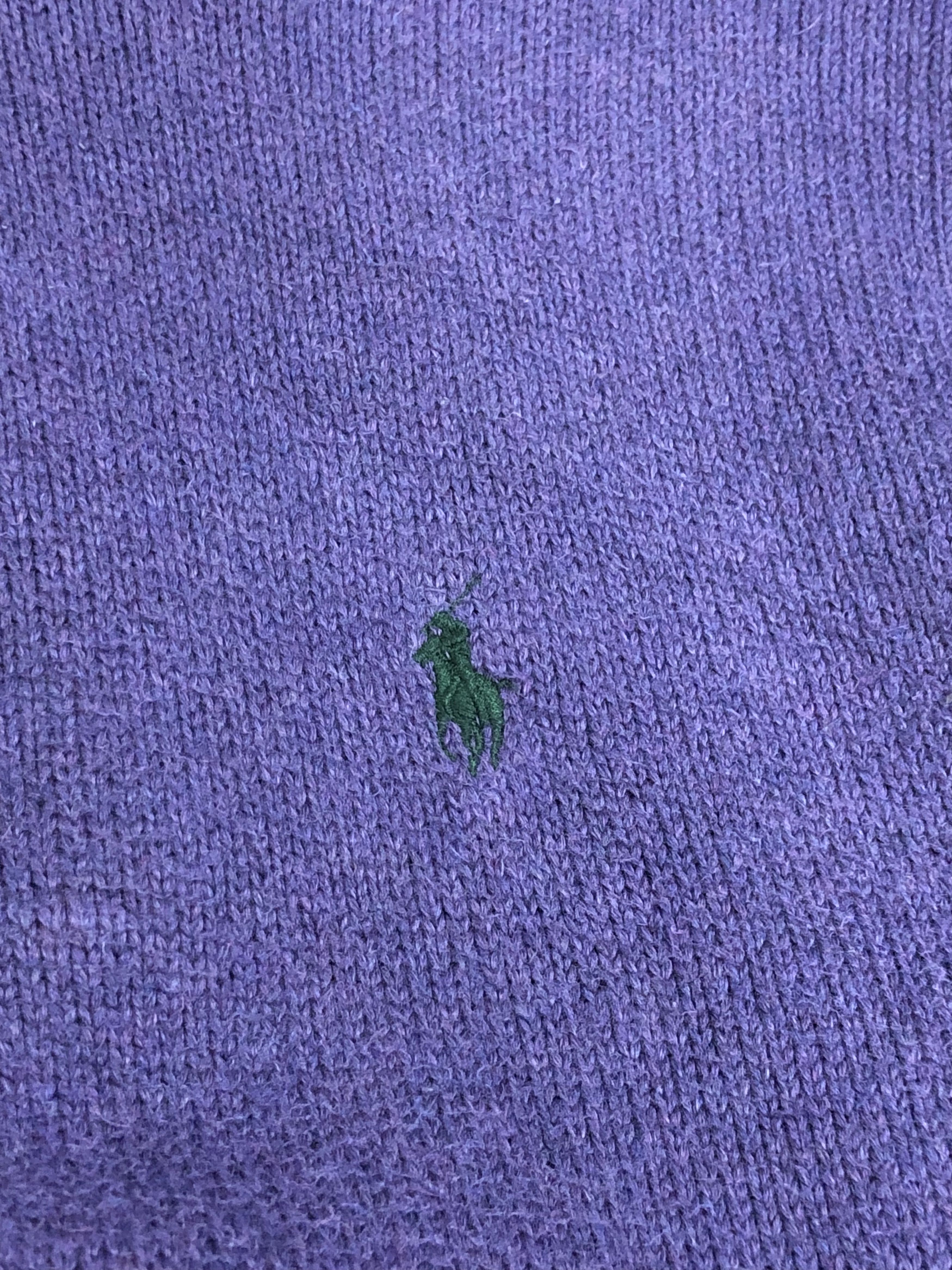 Polo Ralph Lauren × Ralph Lauren POLO RALPH LAUREN KNIT TURTLE NECK JUMPER 1/4 ZIP UP Size US L / EU 52-54 / 3 - 5 Thumbnail