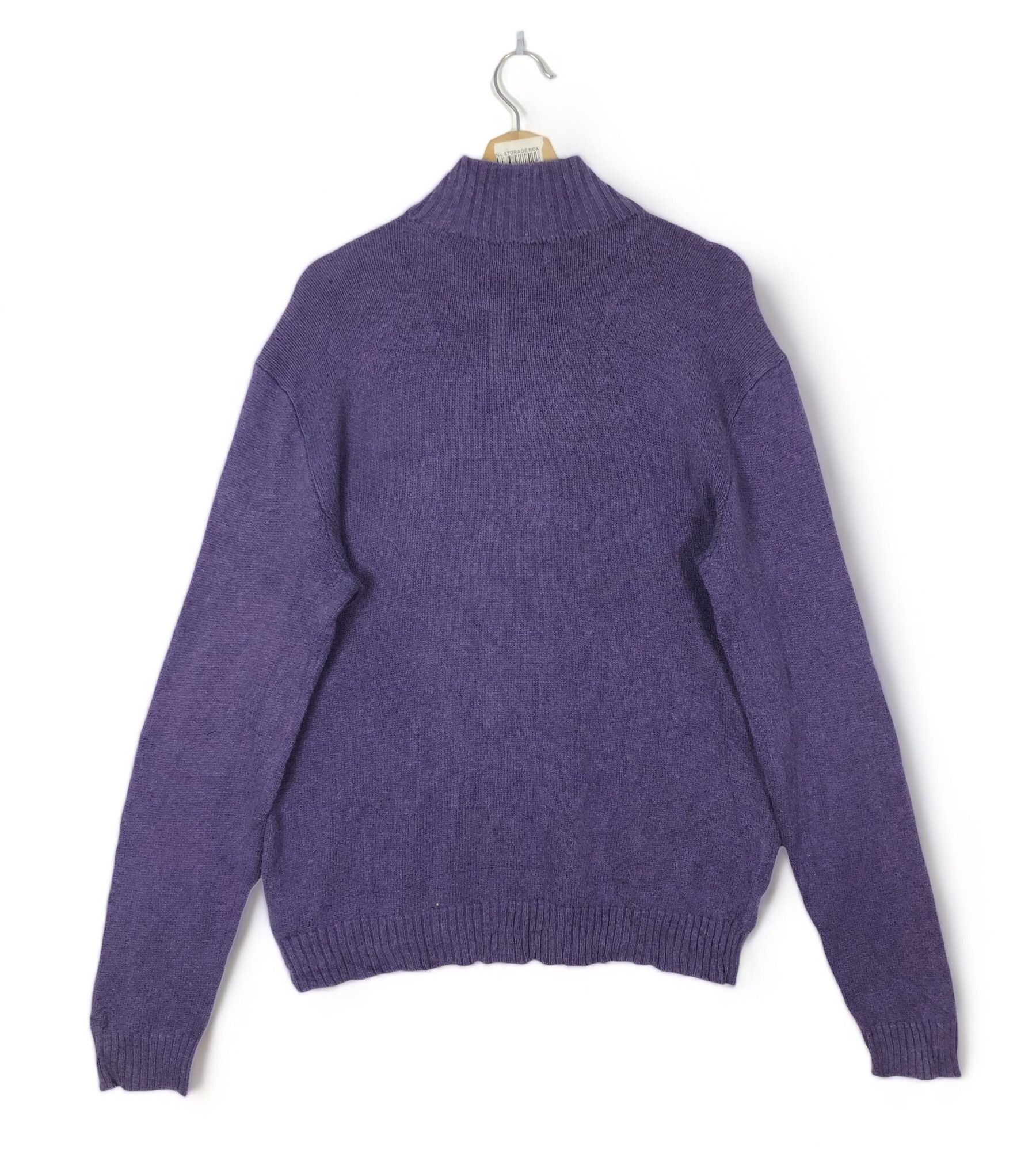 Polo Ralph Lauren × Ralph Lauren POLO RALPH LAUREN KNIT TURTLE NECK JUMPER 1/4 ZIP UP Size US L / EU 52-54 / 3 - 3 Thumbnail