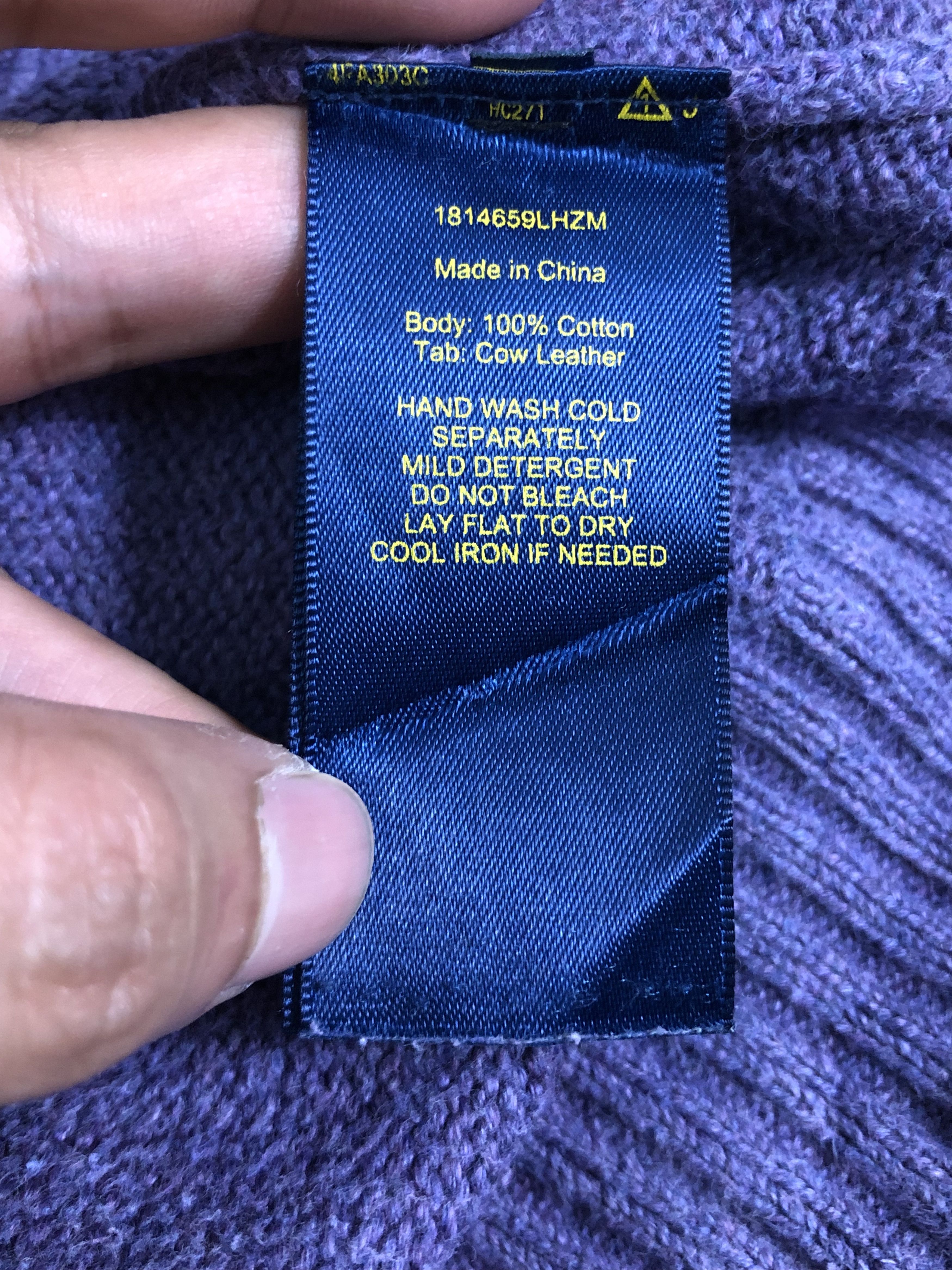 Polo Ralph Lauren × Ralph Lauren POLO RALPH LAUREN KNIT TURTLE NECK JUMPER 1/4 ZIP UP Size US L / EU 52-54 / 3 - 9 Thumbnail