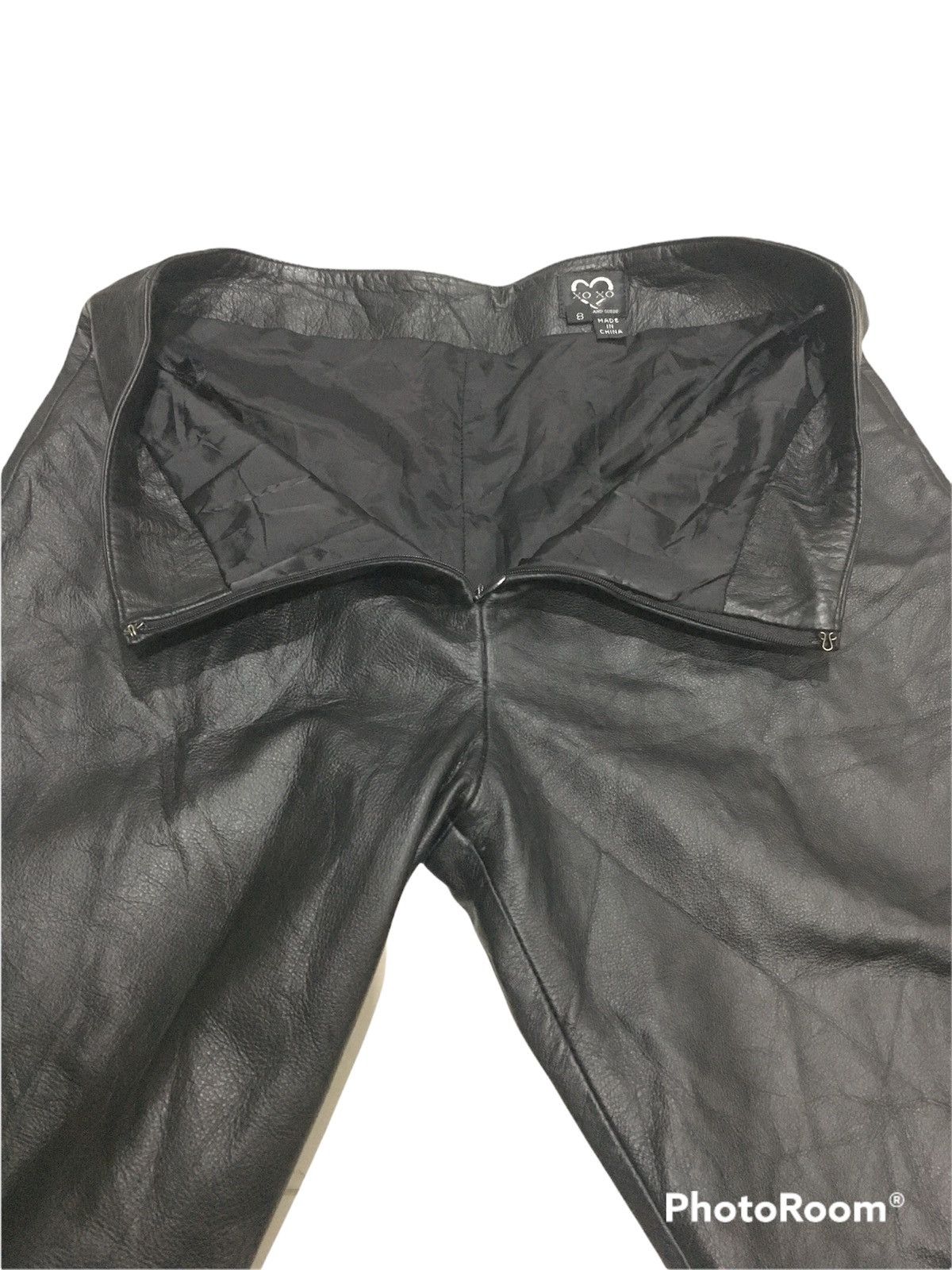 Leather Black Leather Pants Size 30" / US 8 / IT 44 - 5 Thumbnail