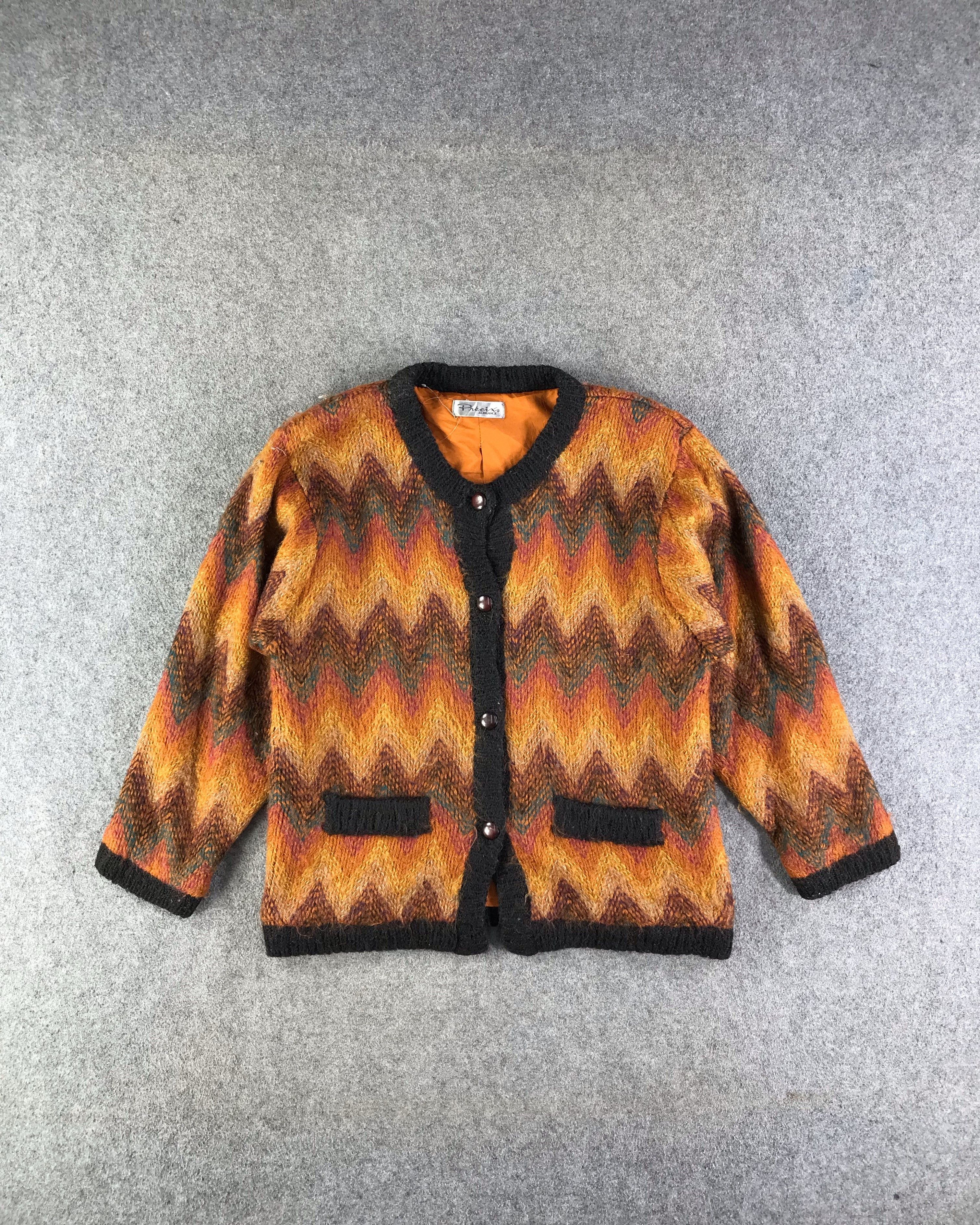 Japanese Brand × Vintage Vintage Japanese Brand Knit Cardigan Sweater -JC330 Size M / US 6-8 / IT 42-44 - 1 Thumbnail