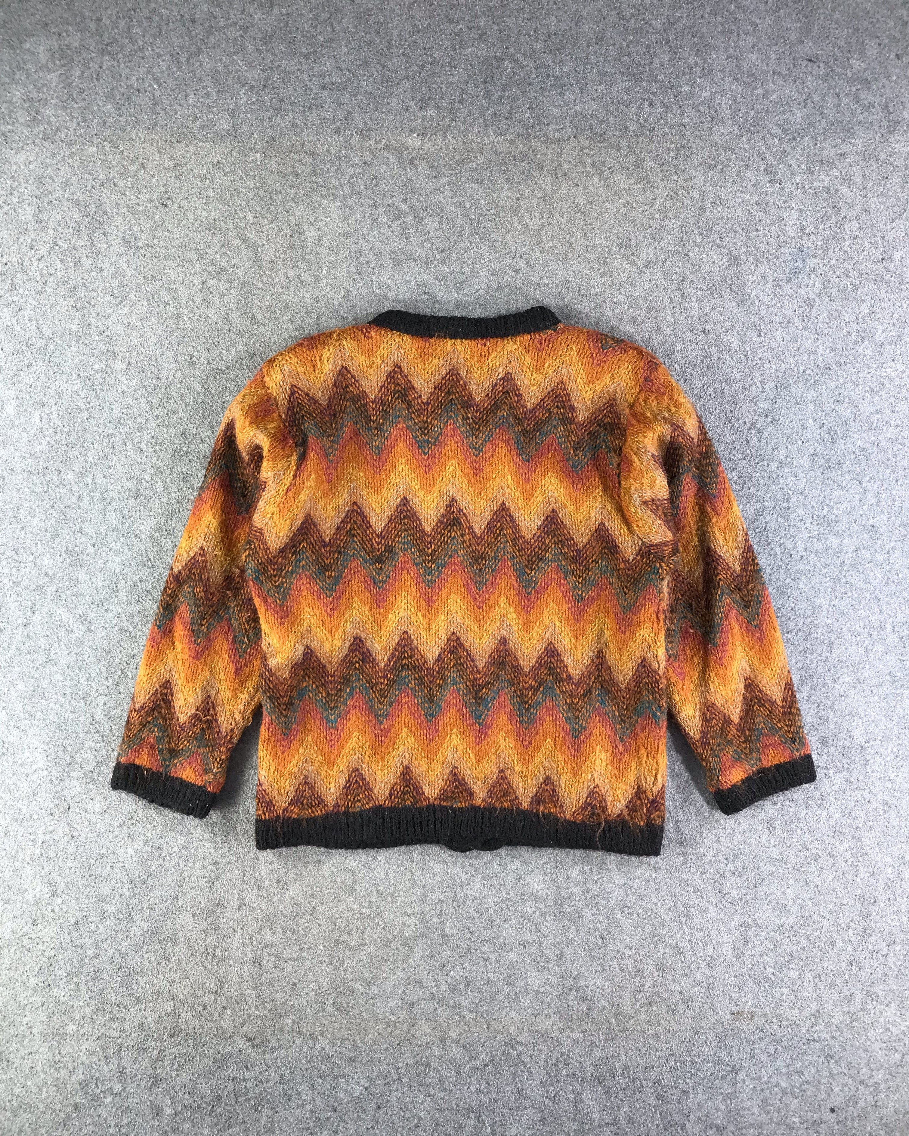 Japanese Brand × Vintage Vintage Japanese Brand Knit Cardigan Sweater -JC330 Size M / US 6-8 / IT 42-44 - 3 Thumbnail