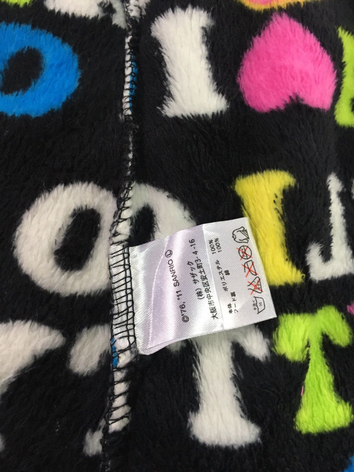 Anime × Cartoon Network Hello Kitty Hoodie Full Print Fleece Jacket Size US S / EU 44-46 / 1 - 4 Thumbnail
