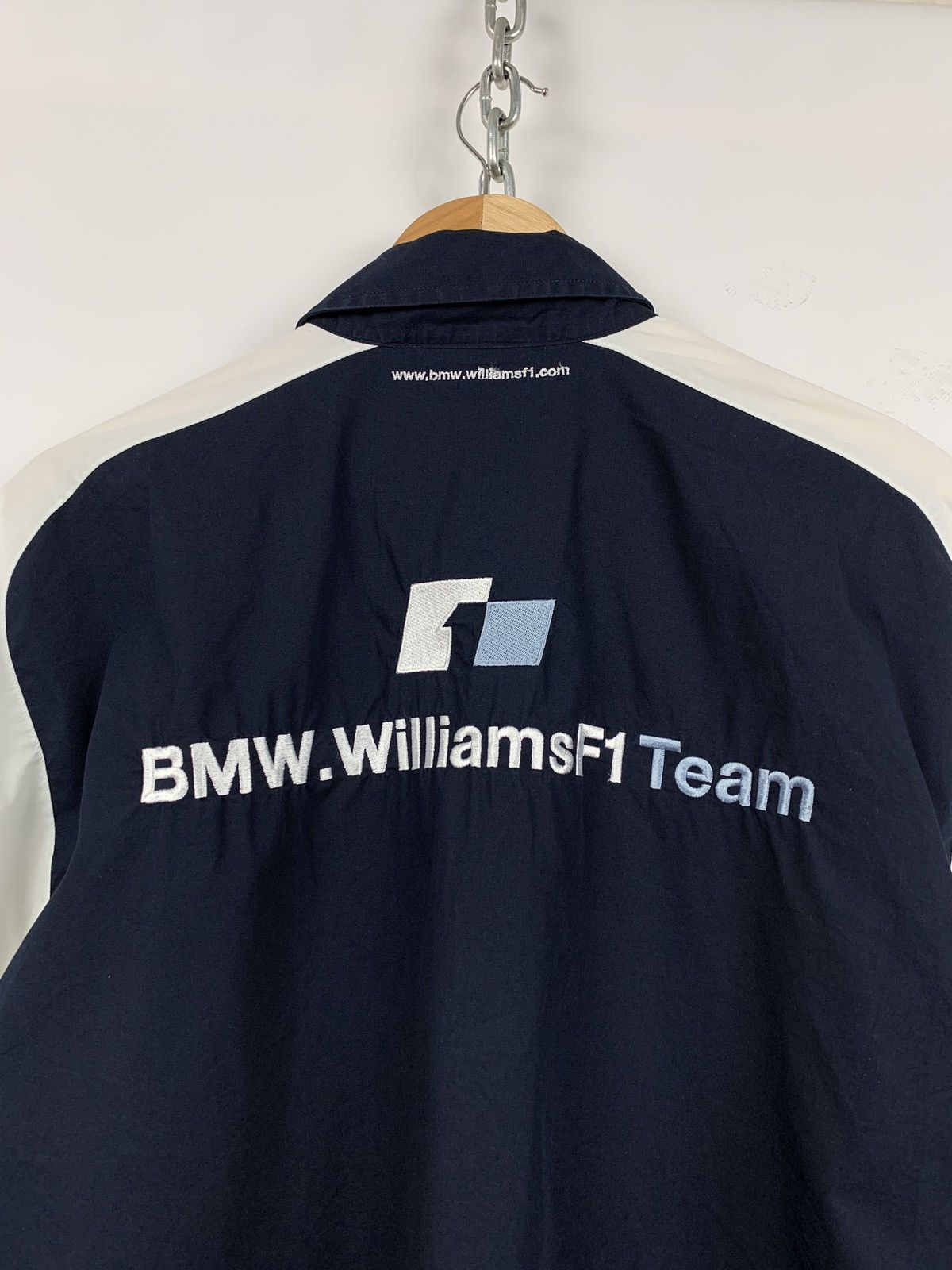 BMW Vintage BMW Williams F1 Team Bogner Michelin Racing SS Shirt Size US XL / EU 56 / 4 - 8 Thumbnail