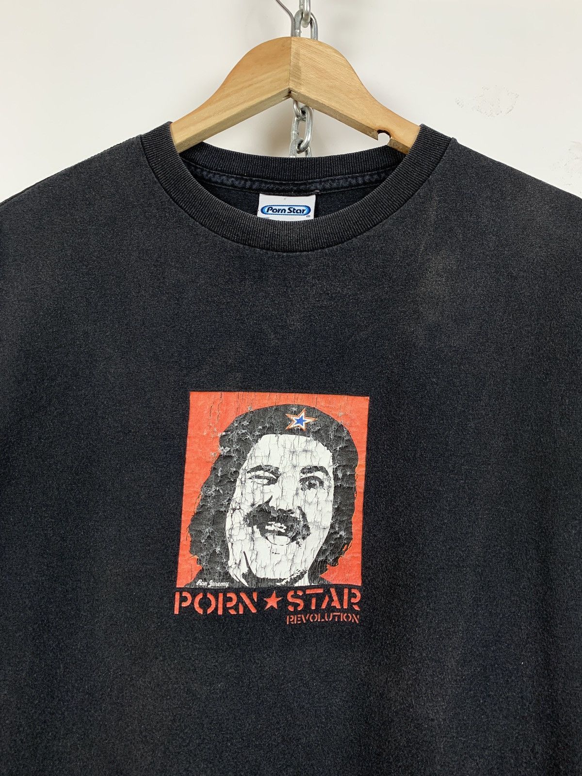 Girl Skateboards Vintage Pornstar Revolution Ron Jeremy Faded Black T-Shirt Size US M / EU 48-50 / 2 - 1 Thumbnail