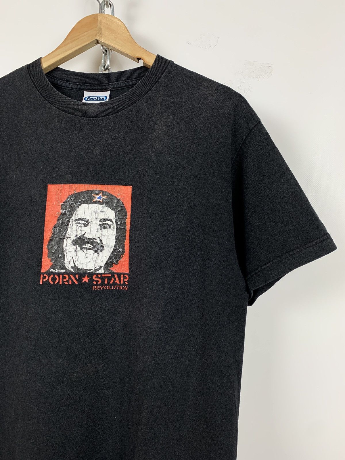 Girl Skateboards Vintage Pornstar Revolution Ron Jeremy Faded Black T-Shirt Size US M / EU 48-50 / 2 - 4 Thumbnail