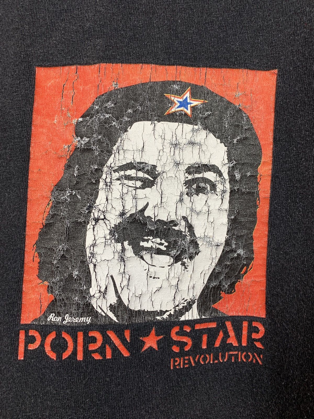 Girl Skateboards Vintage Pornstar Revolution Ron Jeremy Faded Black T-Shirt Size US M / EU 48-50 / 2 - 5 Thumbnail