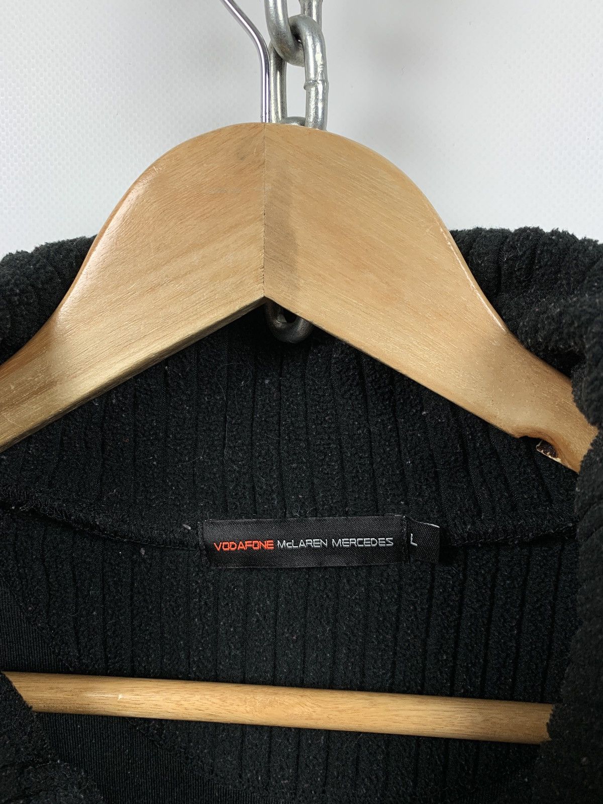 Mercedes-Benz Vintage Mercedes Benz Hugo Boss Vodafone Half Zip Sweater Size US L / EU 52-54 / 3 - 19 Thumbnail