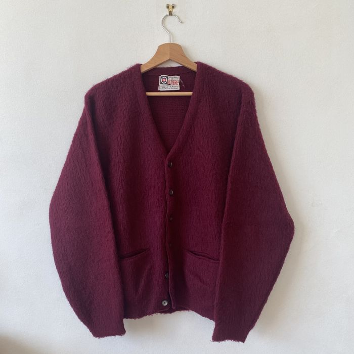 Vintage 60s Vintage Revere Shag-Rac Mohair Cardigan | Grailed