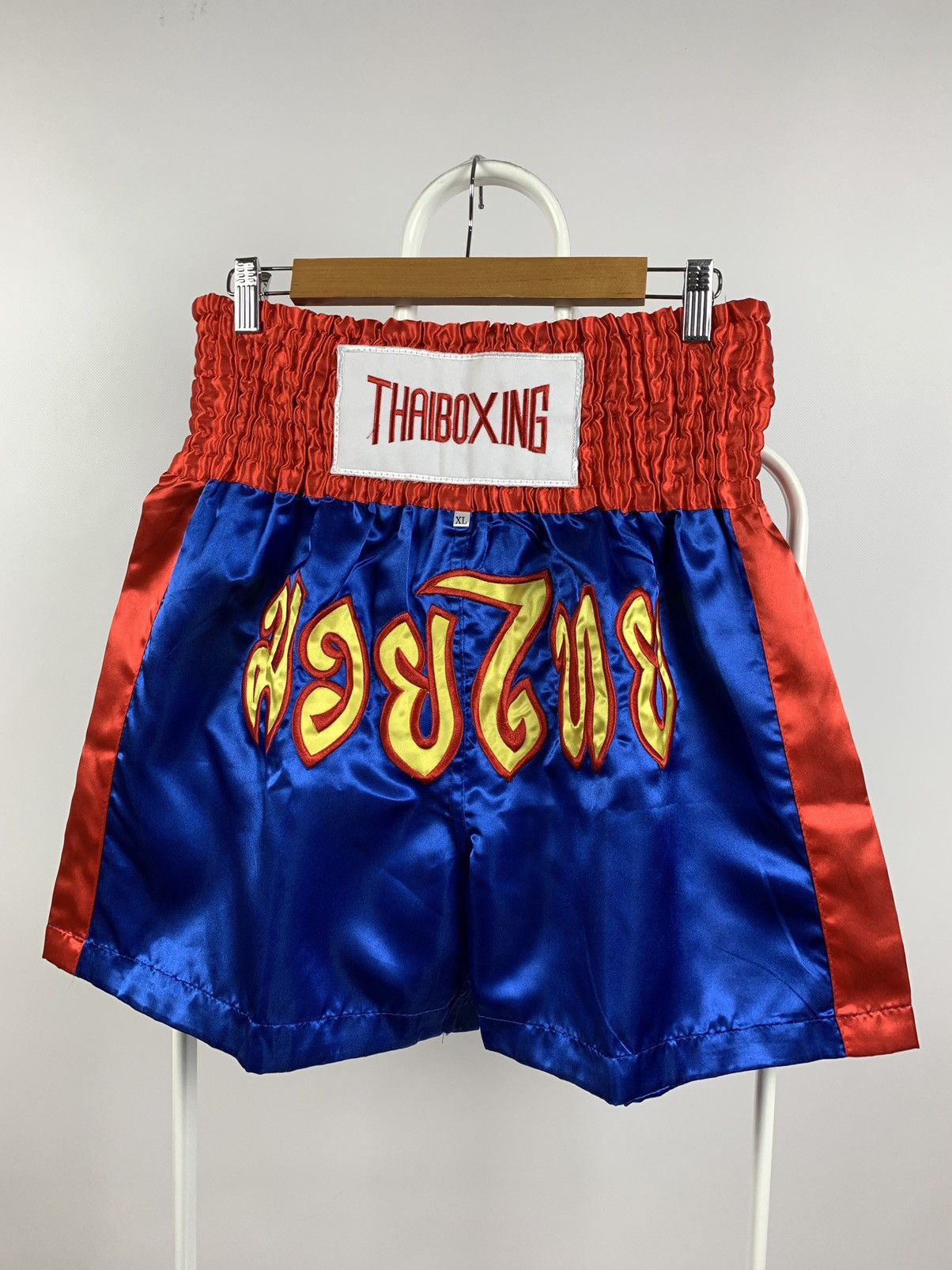 Japanese Brand Vintage Muay Thai Boxing Kickboxing Shorts Size US 34 / EU 50 - 1 Thumbnail