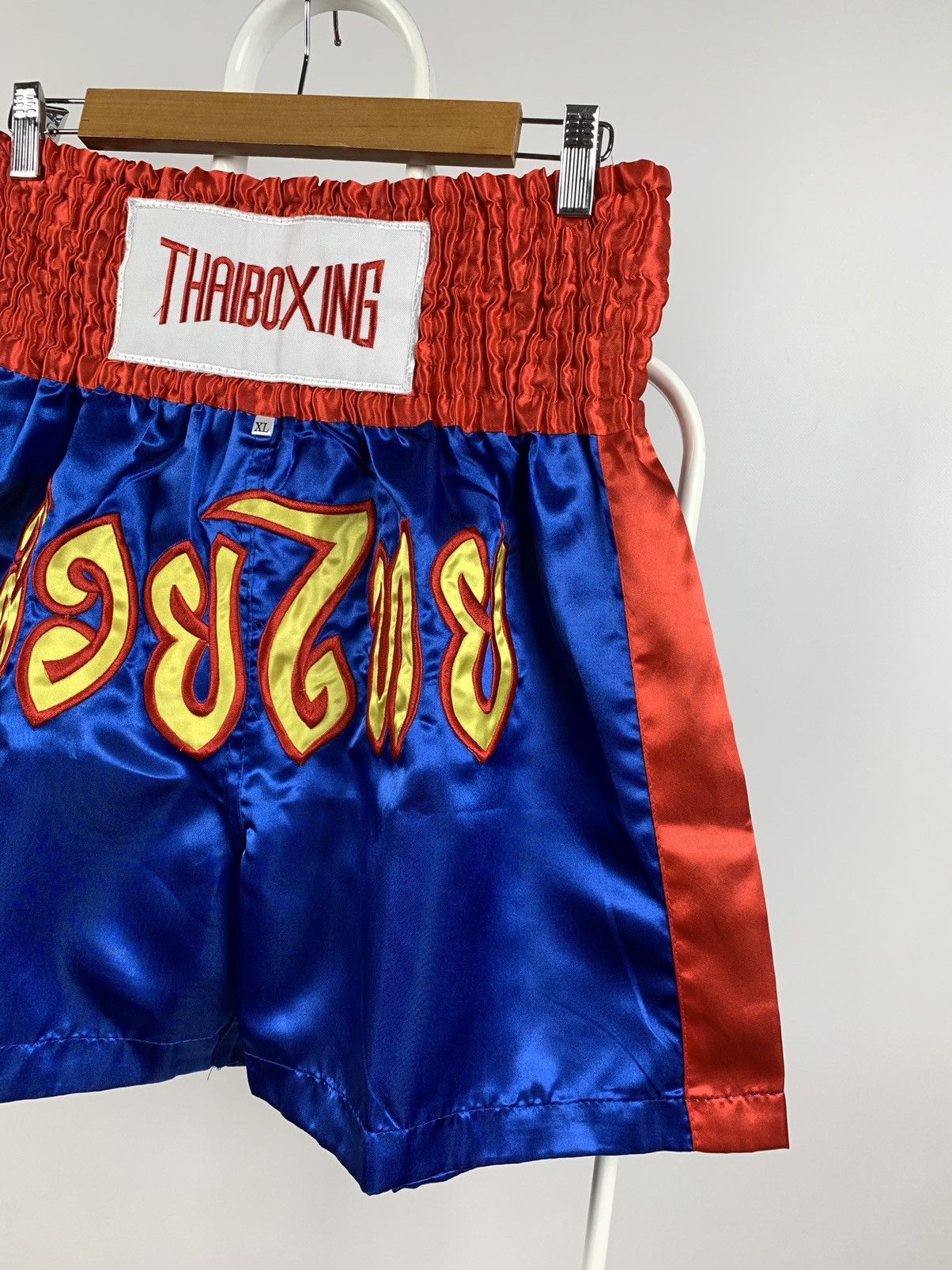 Japanese Brand Vintage Muay Thai Boxing Kickboxing Shorts Size US 34 / EU 50 - 2 Thumbnail