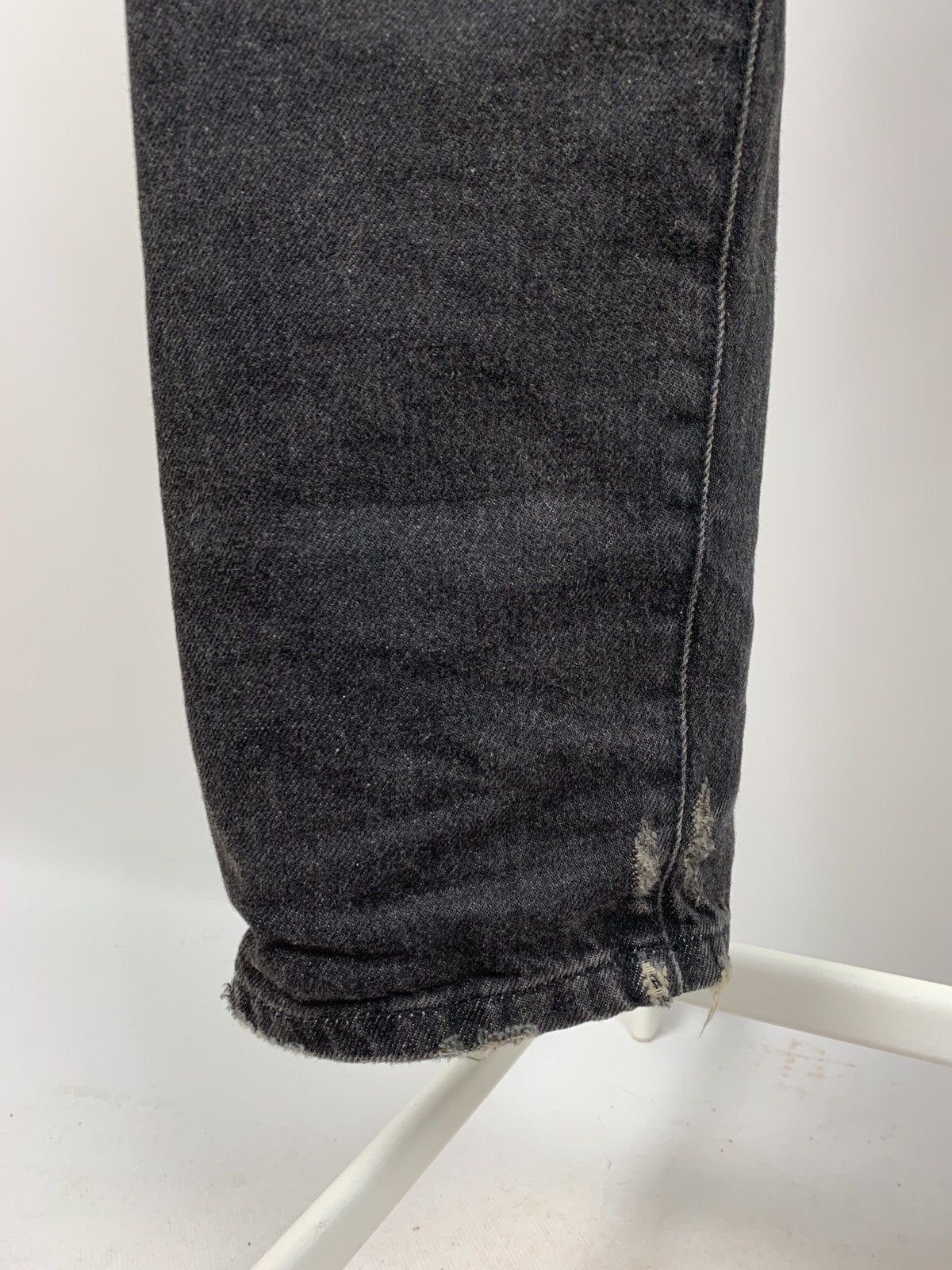 Balmain Balmain Paris Grey Biker Denim Jeans Pants Size US 31 - 10 Thumbnail