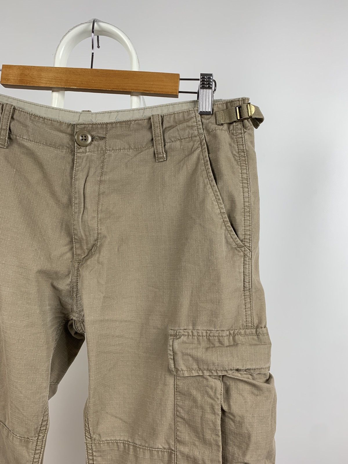 Carhartt × Carhartt Wip × Vintage Vintage Carhartt WIP Beige Aviation Cargo Pants Size US 32 / EU 48 - 10 Thumbnail