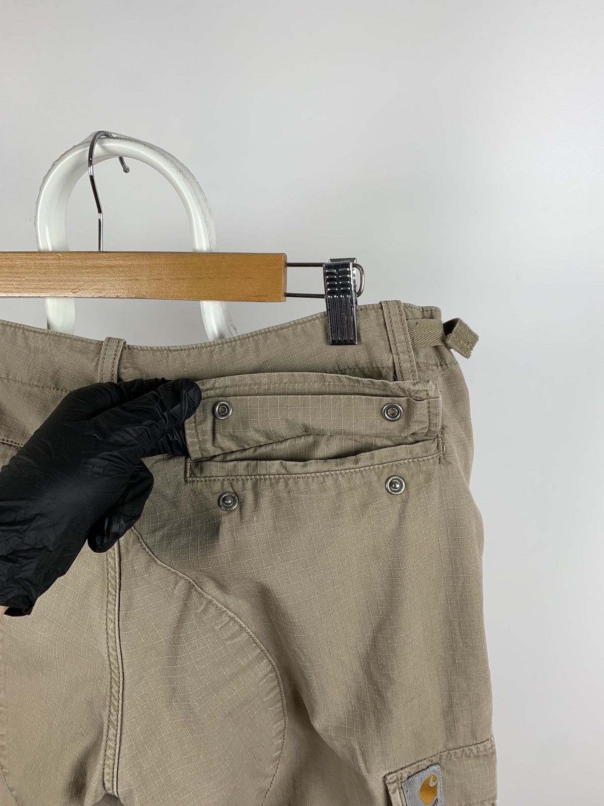 Carhartt × Carhartt Wip × Vintage Vintage Carhartt WIP Beige Aviation Cargo Pants Size US 32 / EU 48 - 20 Thumbnail
