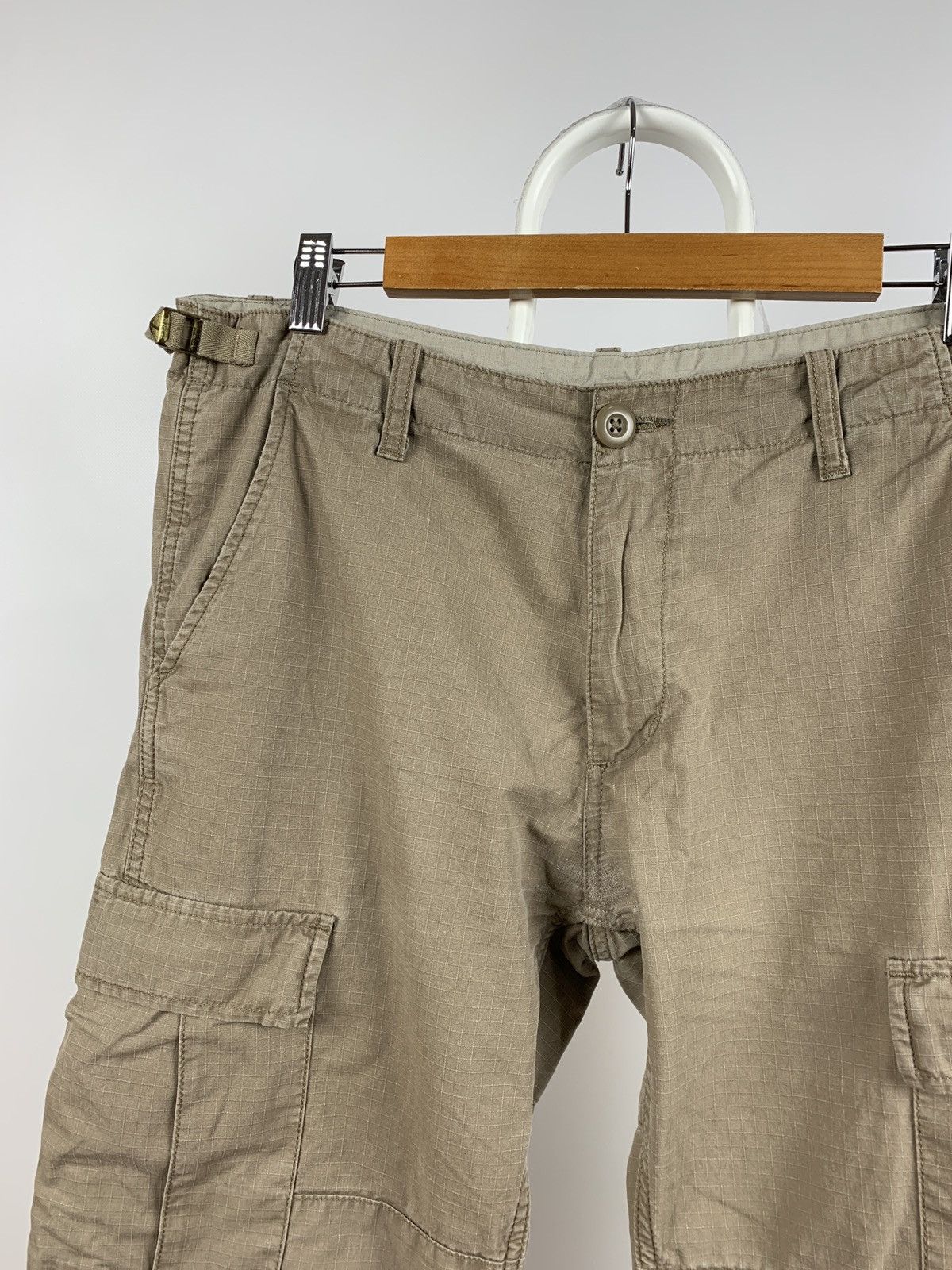 Carhartt × Carhartt Wip × Vintage Vintage Carhartt WIP Beige Aviation Cargo Pants Size US 32 / EU 48 - 11 Thumbnail