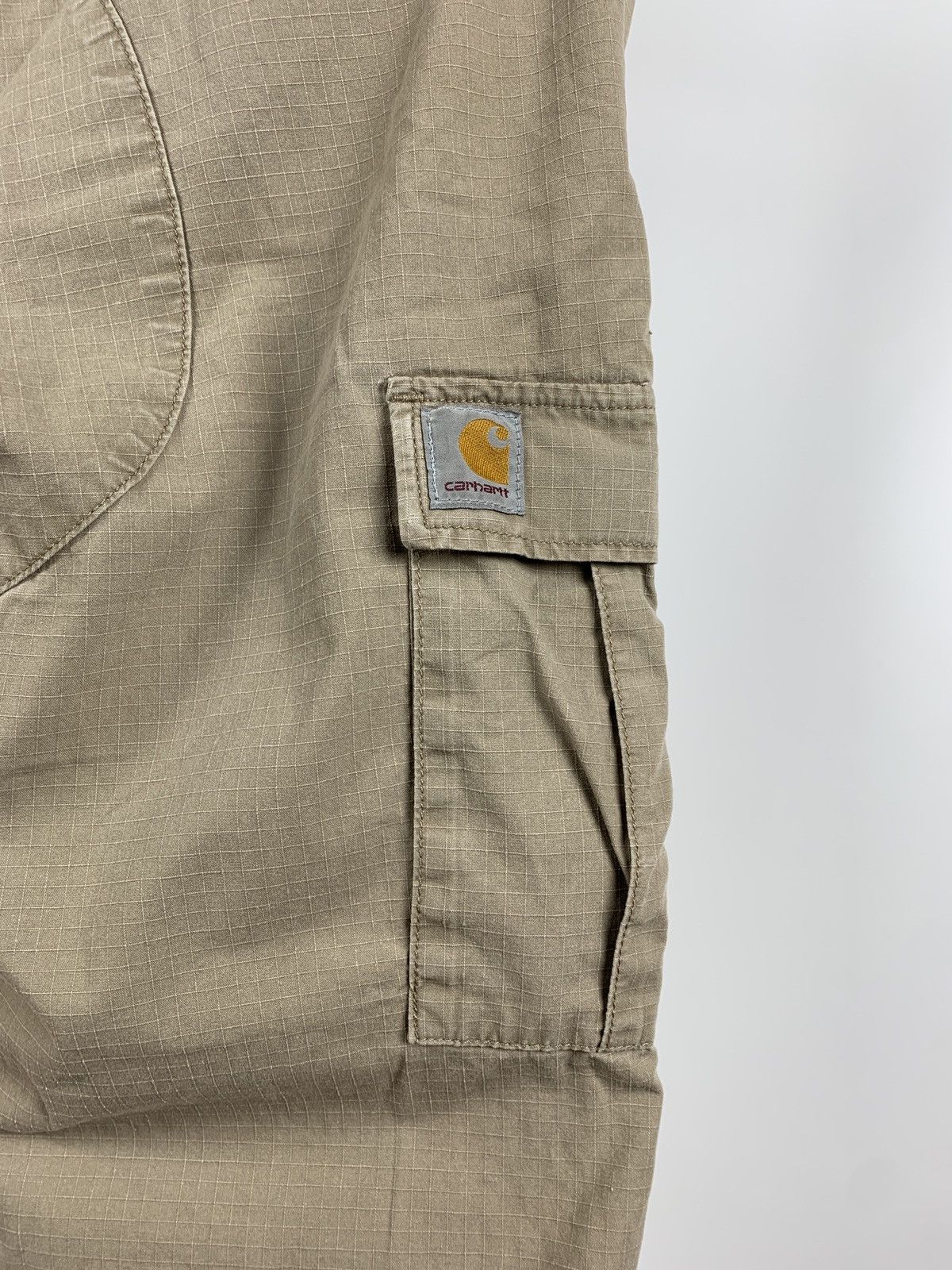 Carhartt × Carhartt Wip × Vintage Vintage Carhartt WIP Beige Aviation Cargo Pants Size US 32 / EU 48 - 16 Thumbnail