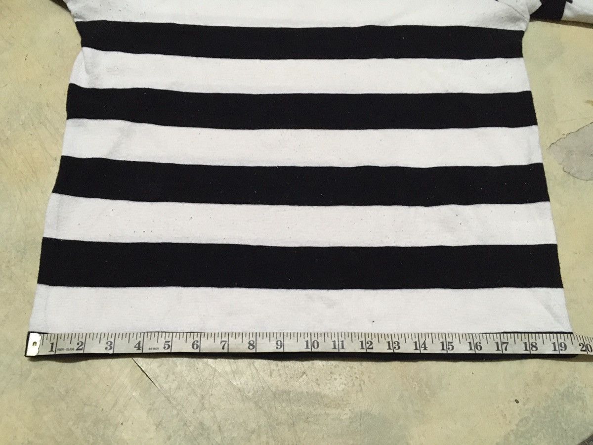 Japanese Brand long sleeve t shirt back number stripe Size US M / EU 48-50 / 2 - 4 Thumbnail