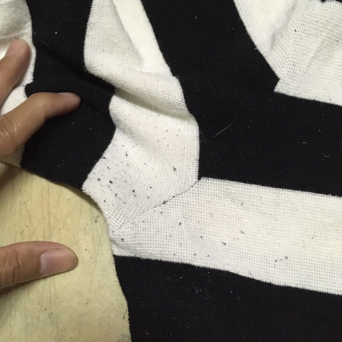 Japanese Brand long sleeve t shirt back number stripe Size US M / EU 48-50 / 2 - 8 Thumbnail