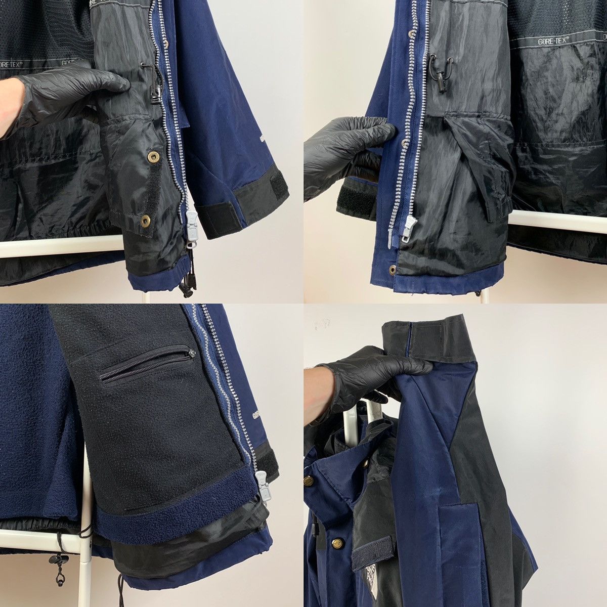 The North Face 90s Vintage The North Face Gore Tex 3 in 1 Parka Jacket Size US S / EU 44-46 / 1 - 24 Thumbnail
