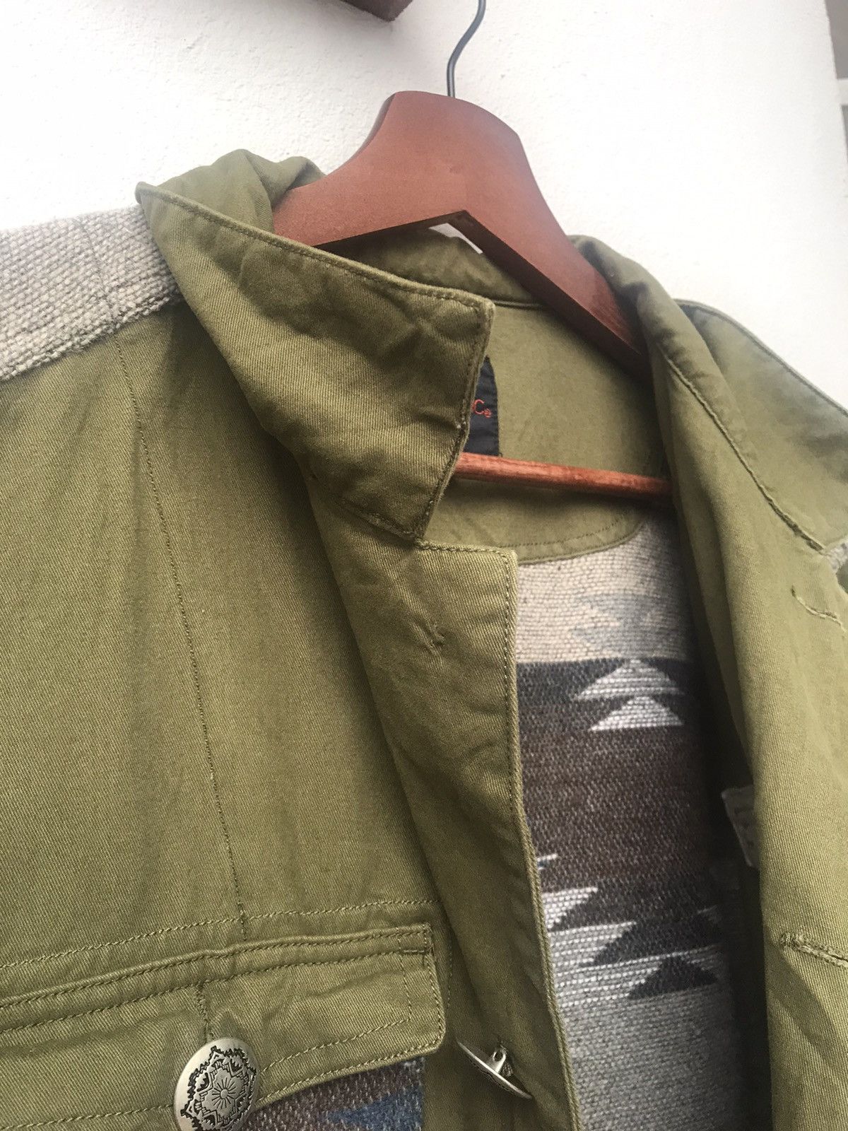 Japanese Brand Shirt Buttons Up Jacket Wool Anti Ballistic Brand Size US L / EU 52-54 / 3 - 12 Thumbnail