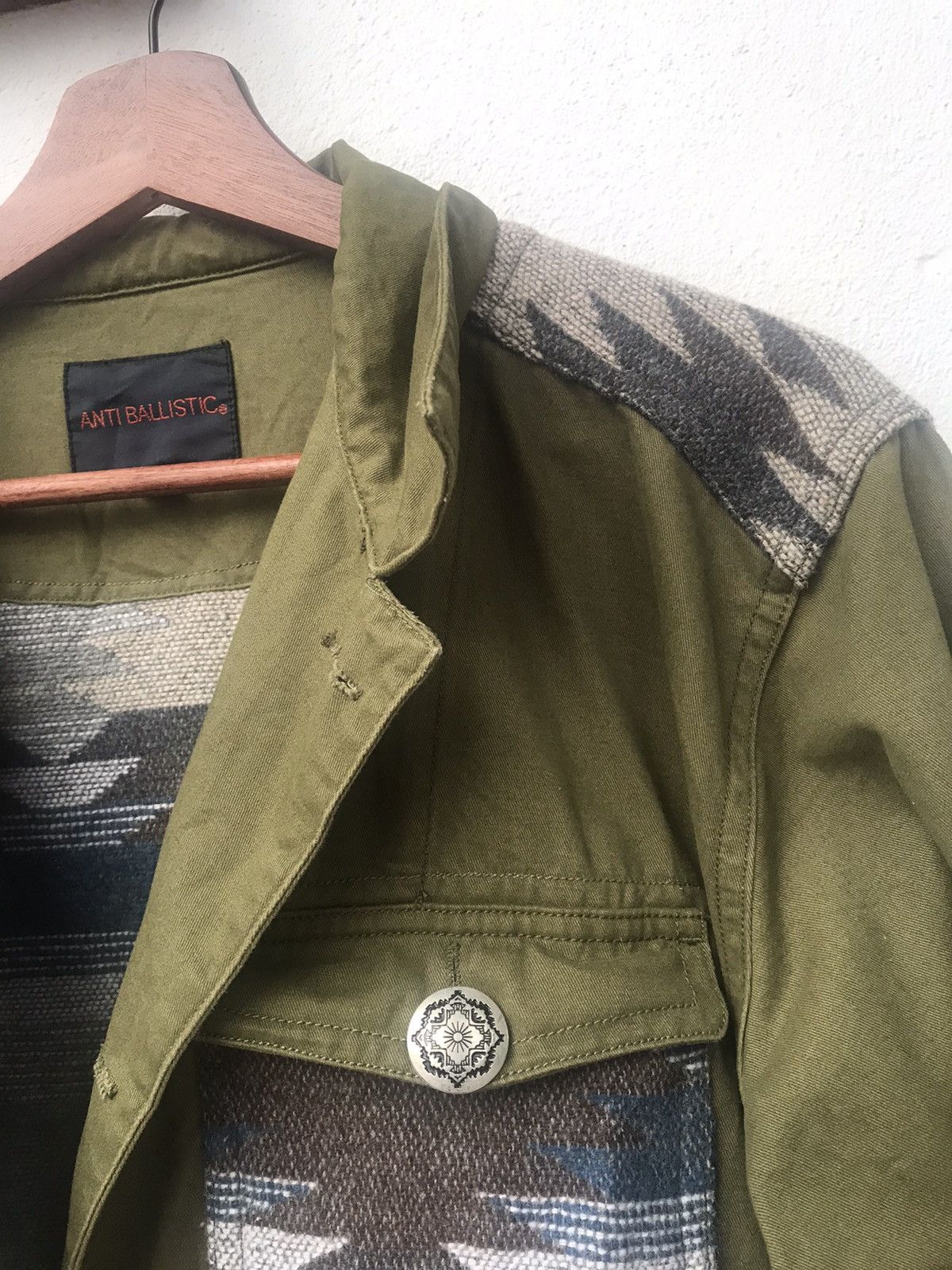 Japanese Brand Shirt Buttons Up Jacket Wool Anti Ballistic Brand Size US L / EU 52-54 / 3 - 7 Thumbnail