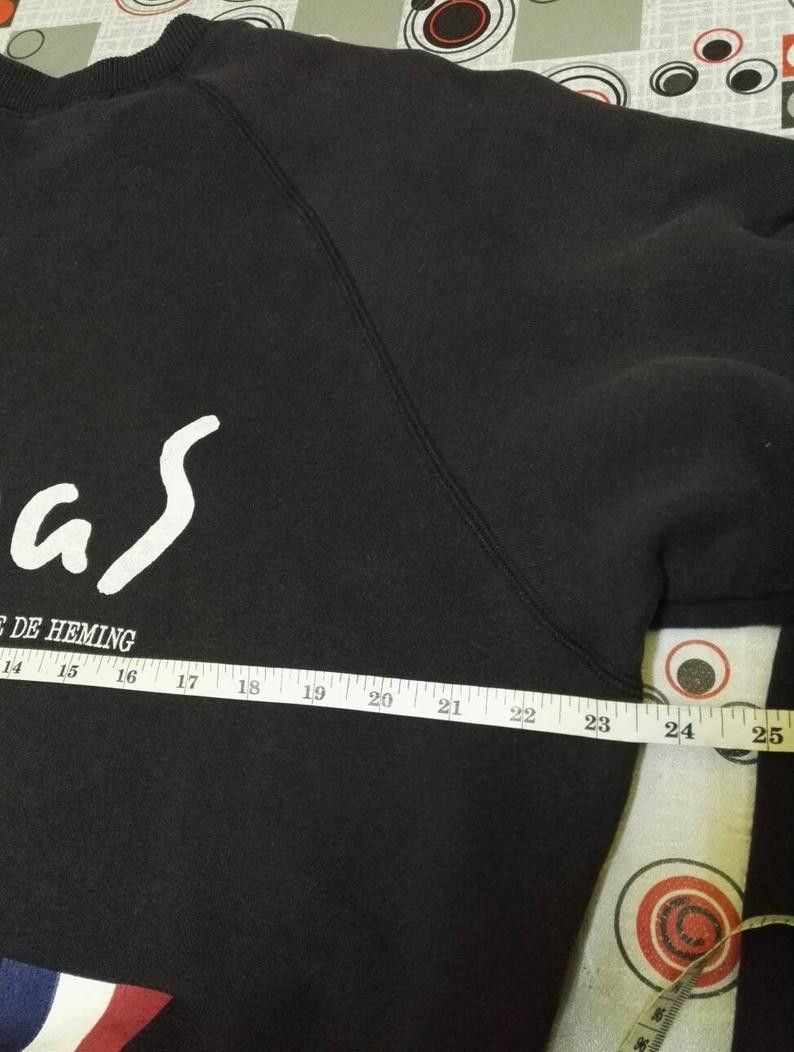 Japanese Brand Vintage Papas Sweatshirt Pocket Big Logo Made in Japan Size US L / EU 52-54 / 3 - 7 Thumbnail