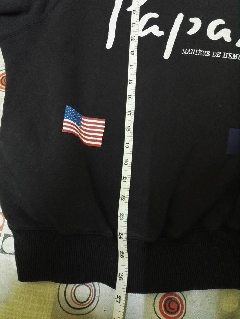 Japanese Brand Vintage Papas Sweatshirt Pocket Big Logo Made in Japan Size US L / EU 52-54 / 3 - 6 Thumbnail