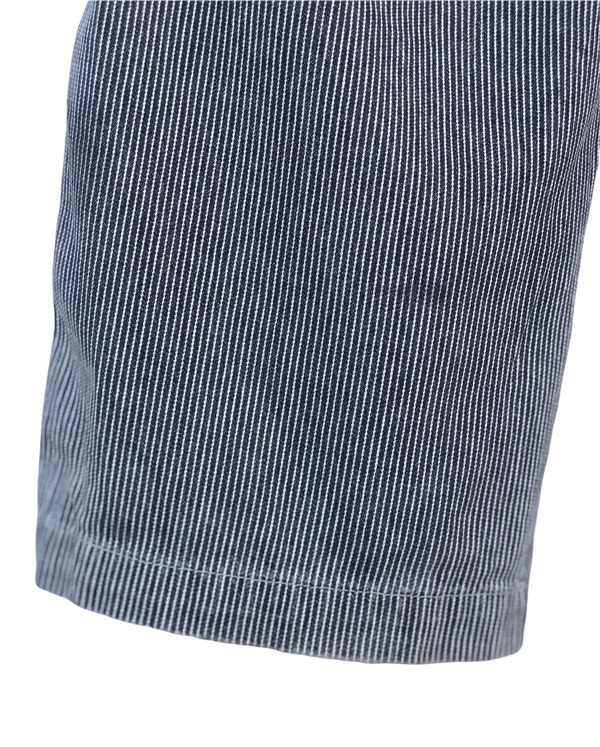 Japanese Brand Dogman Hickory Stripe Denim Cargo Pant Size US 32 / EU 48 - 10 Thumbnail