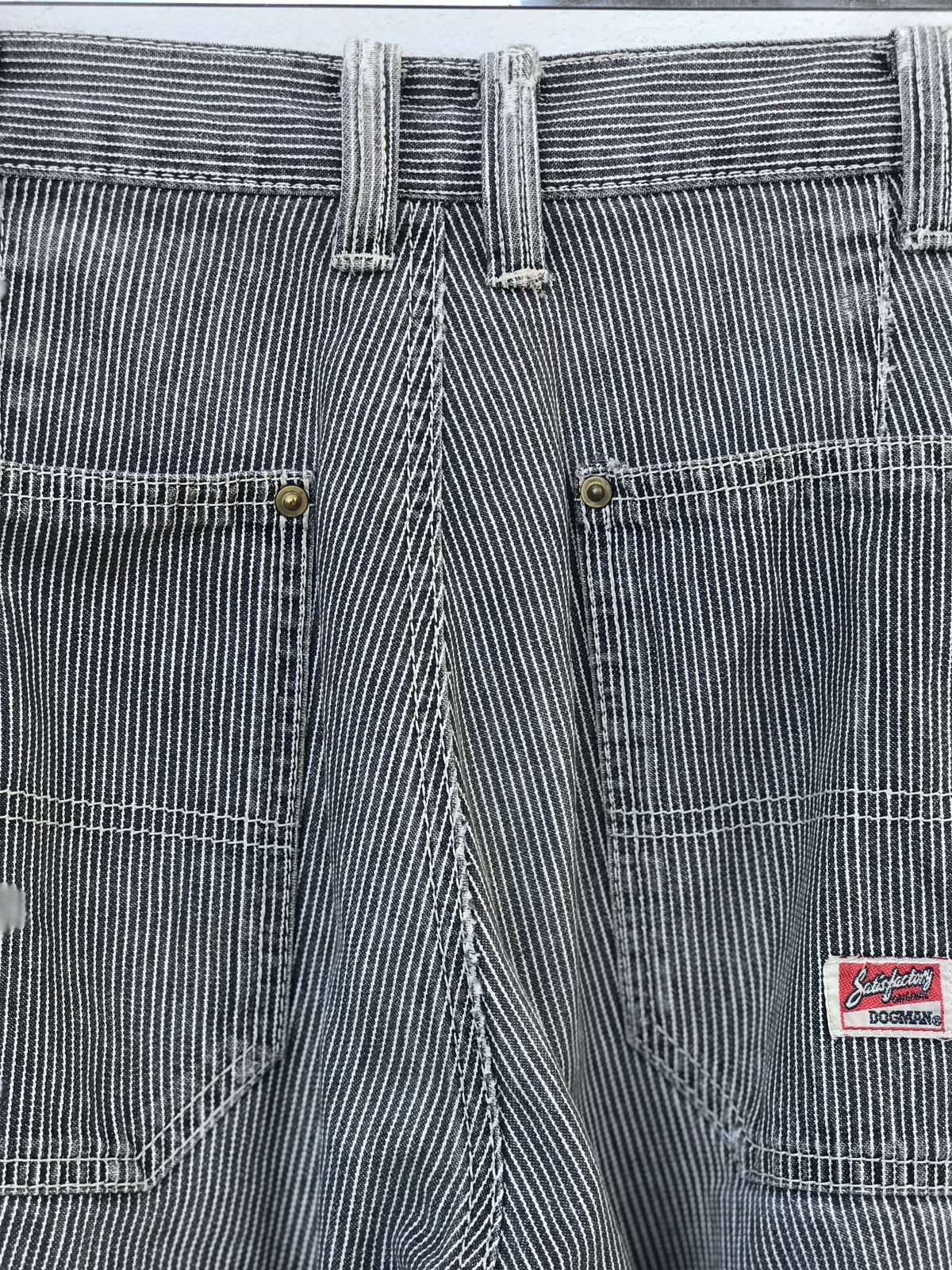 Japanese Brand Dogman Hickory Stripe Denim Cargo Pant Size US 32 / EU 48 - 8 Thumbnail