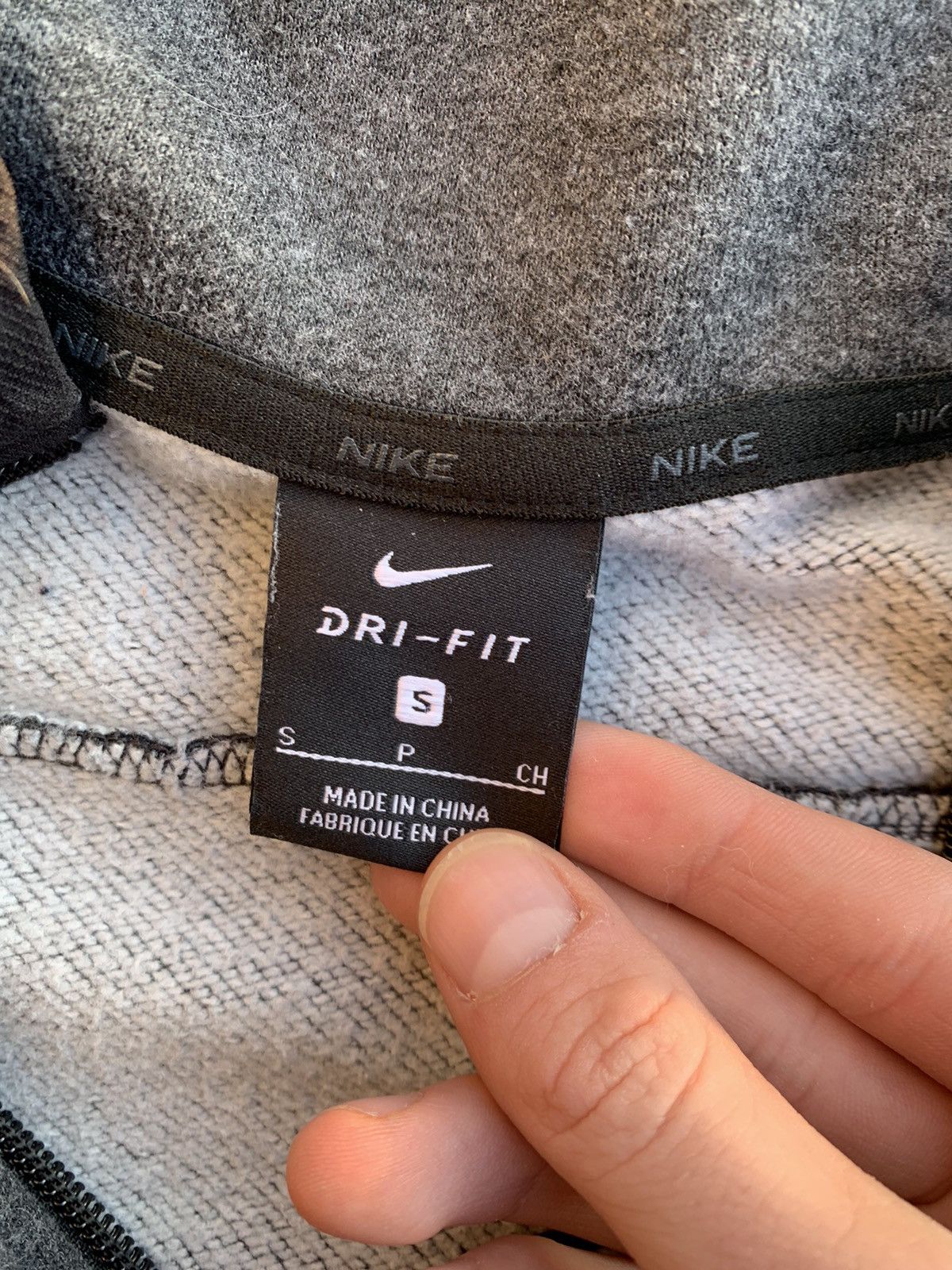 Nike Nike Dri-Fit Zip-Up Hoodie (S) Size US S / EU 44-46 / 1 - 6 Thumbnail