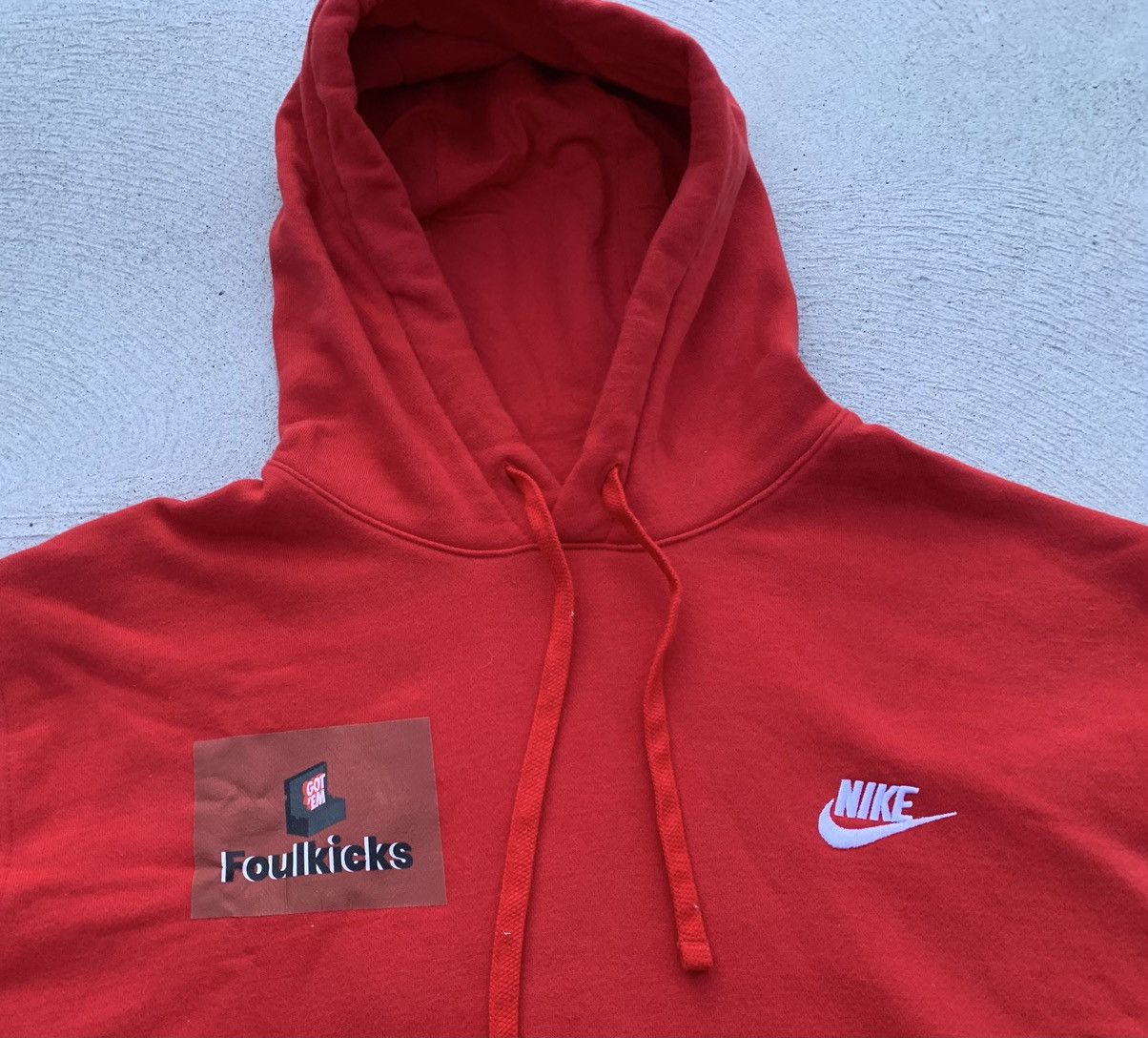 Nike Nike x FoulKicks Hoodie (L) Size US L / EU 52-54 / 3 - 3 Thumbnail