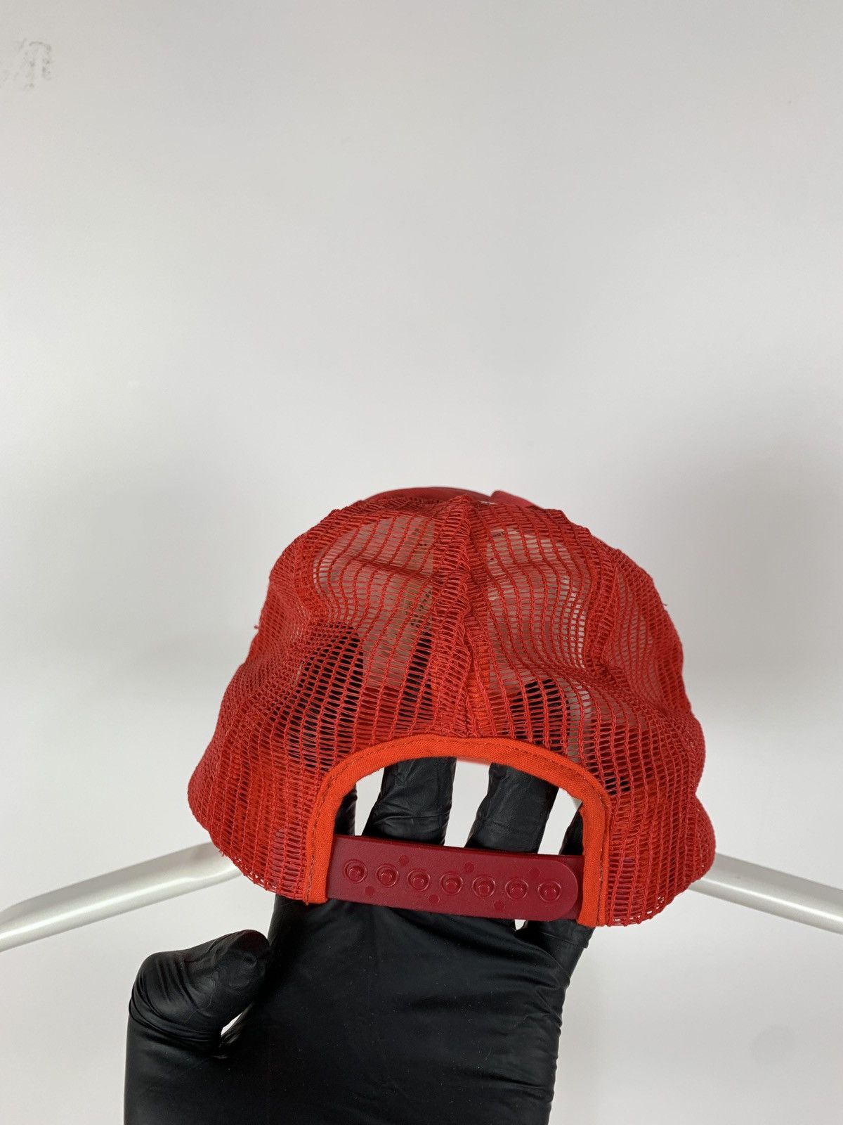 Vintage 80s Vintage Yamaha Red Racing Cap Size ONE SIZE - 6 Thumbnail