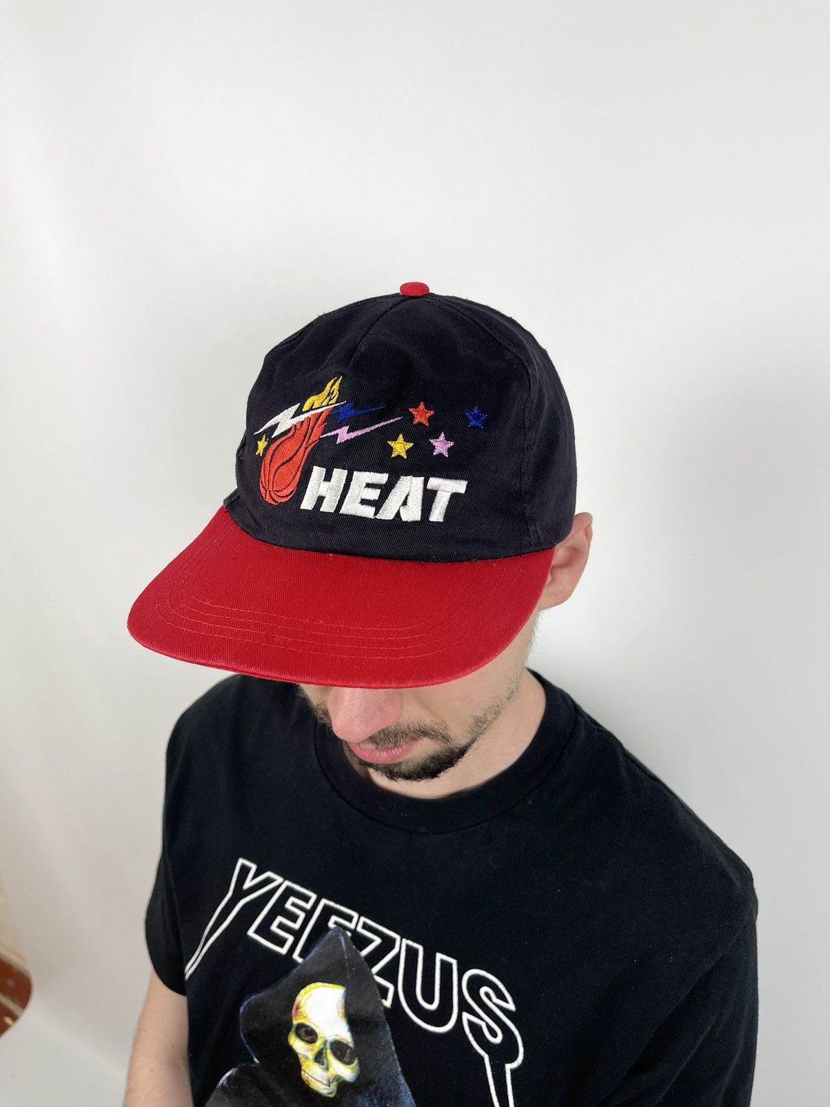 NBA Vintage Miami Heat NBA Faded Cap Size ONE SIZE - 1 Thumbnail