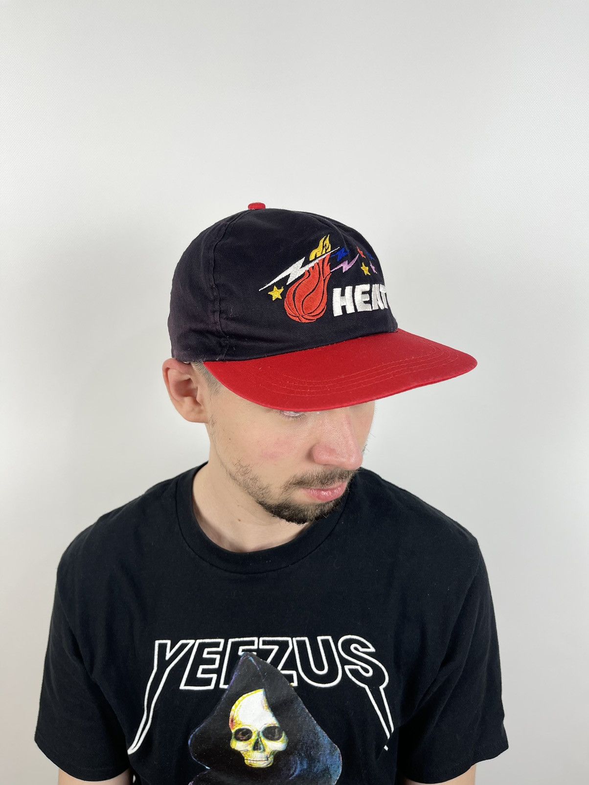 NBA Vintage Miami Heat NBA Faded Cap Size ONE SIZE - 2 Thumbnail