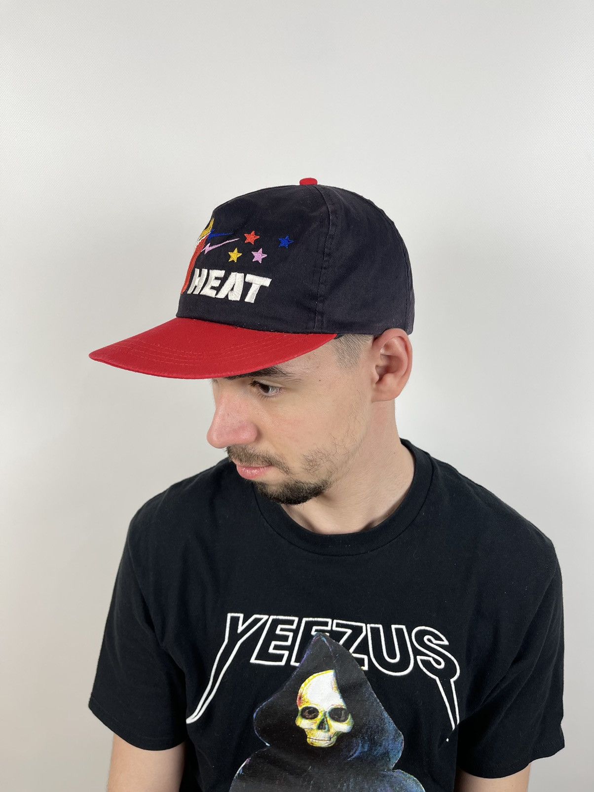 NBA Vintage Miami Heat NBA Faded Cap Size ONE SIZE - 3 Thumbnail