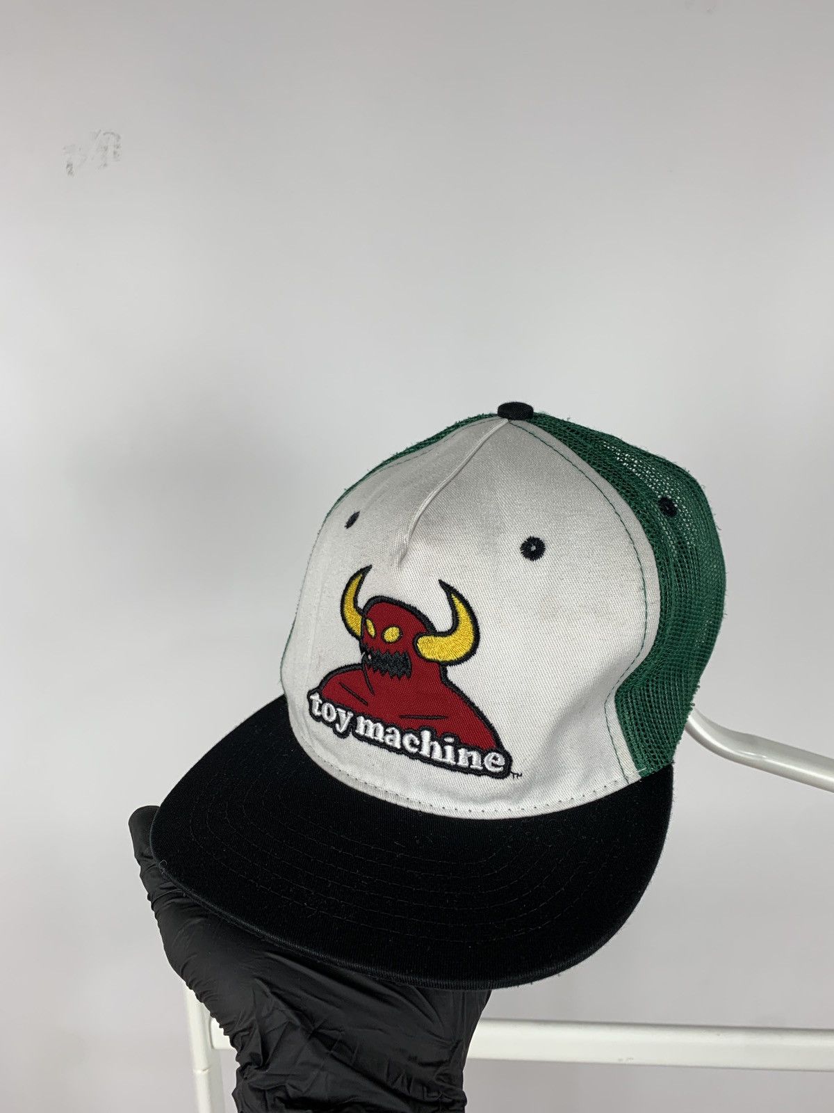 Vintage Toy Machine Skateboard Trucker Hat Cap