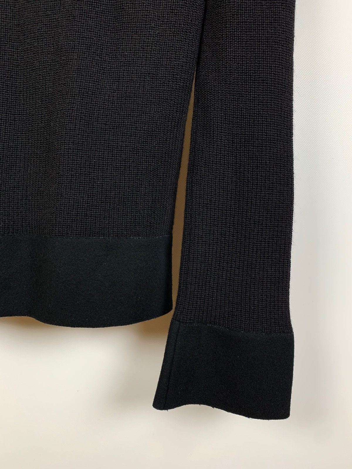 Emporio Armani Vintage Emporio Armani Women’s Wool Cable Sweater Size XS / US 0-2 / IT 36-38 - 7 Thumbnail
