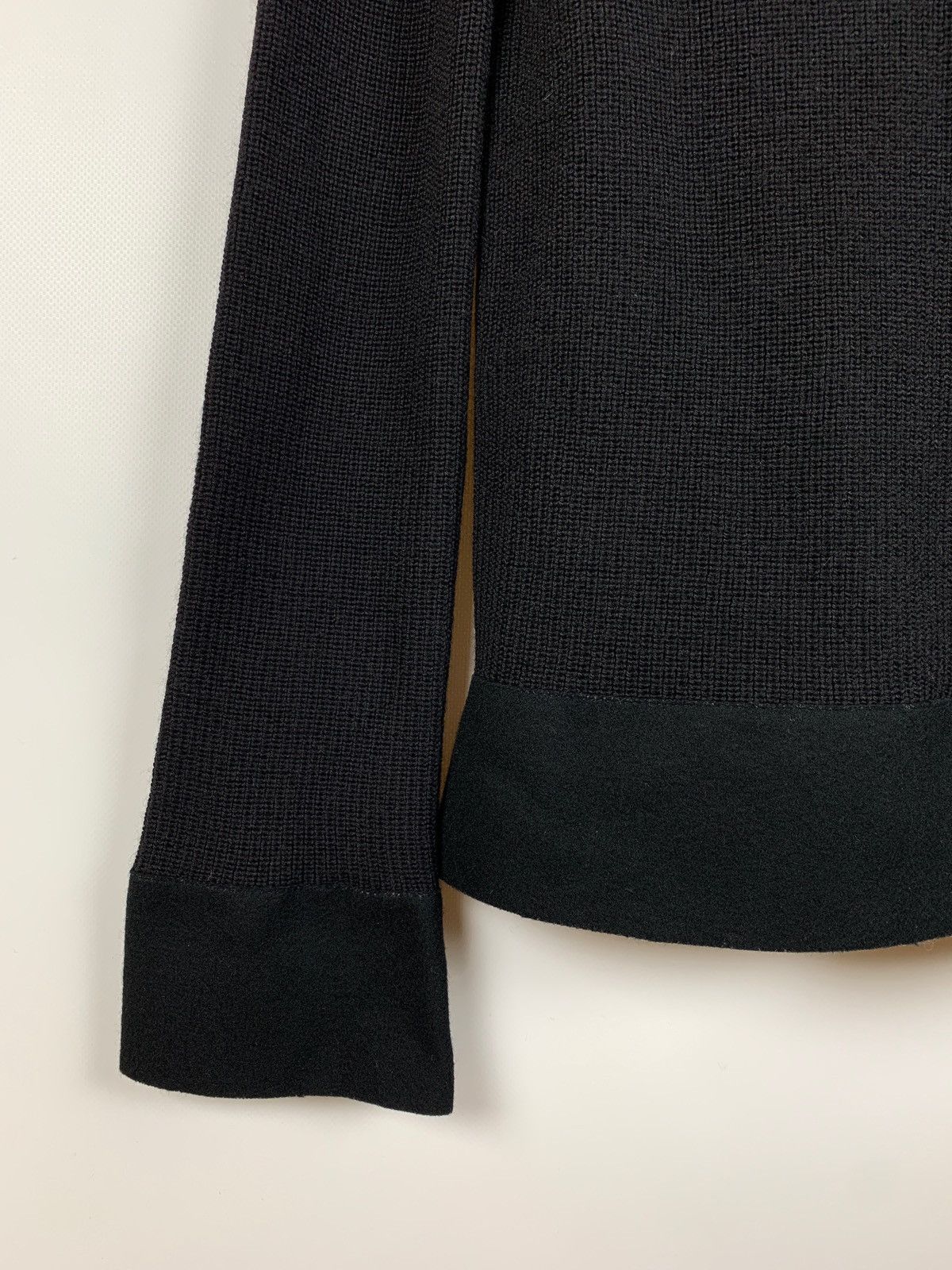 Emporio Armani Vintage Emporio Armani Women’s Wool Cable Sweater Size XS / US 0-2 / IT 36-38 - 8 Thumbnail