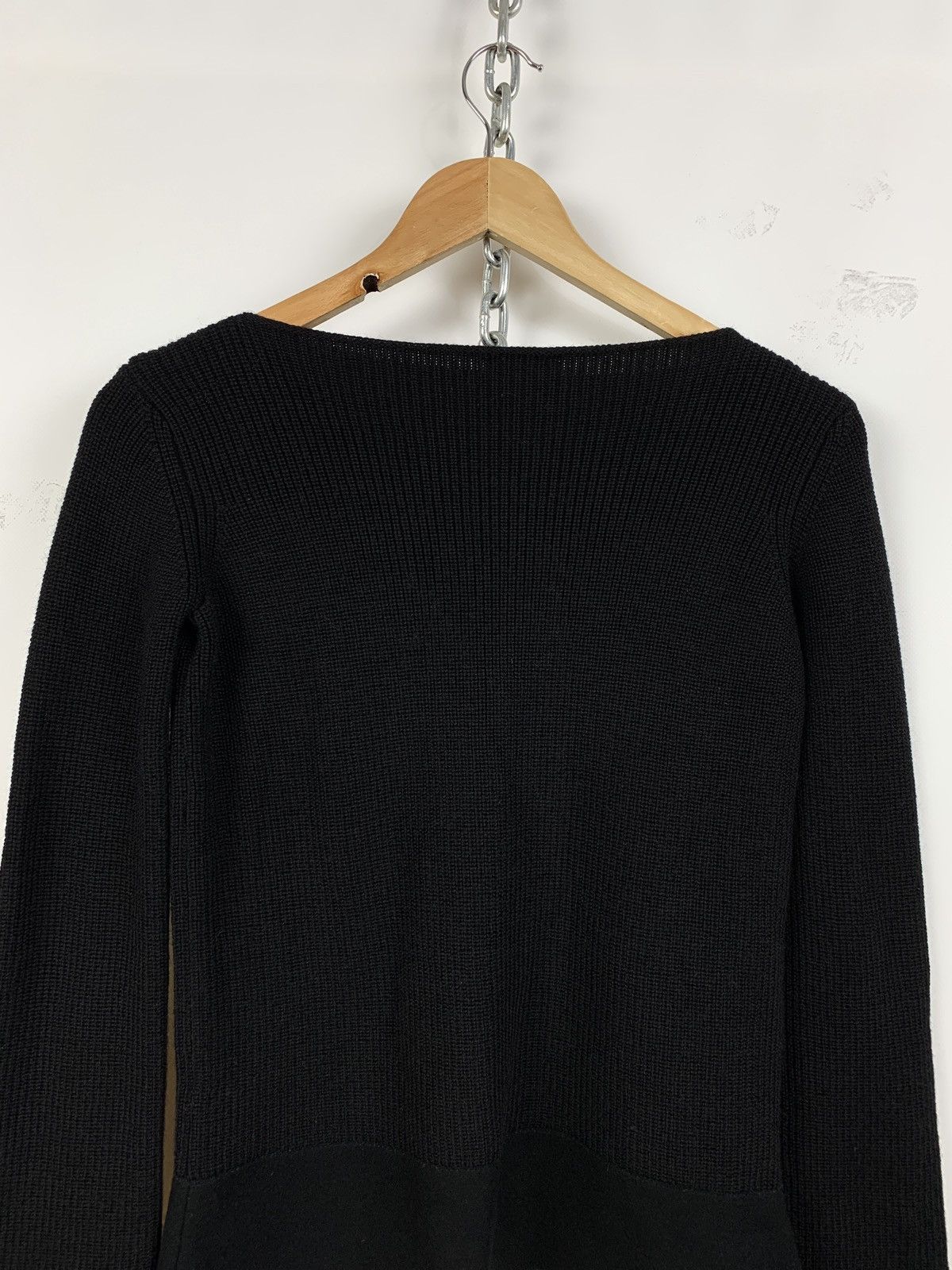 Emporio Armani Vintage Emporio Armani Women’s Wool Cable Sweater Size XS / US 0-2 / IT 36-38 - 6 Thumbnail