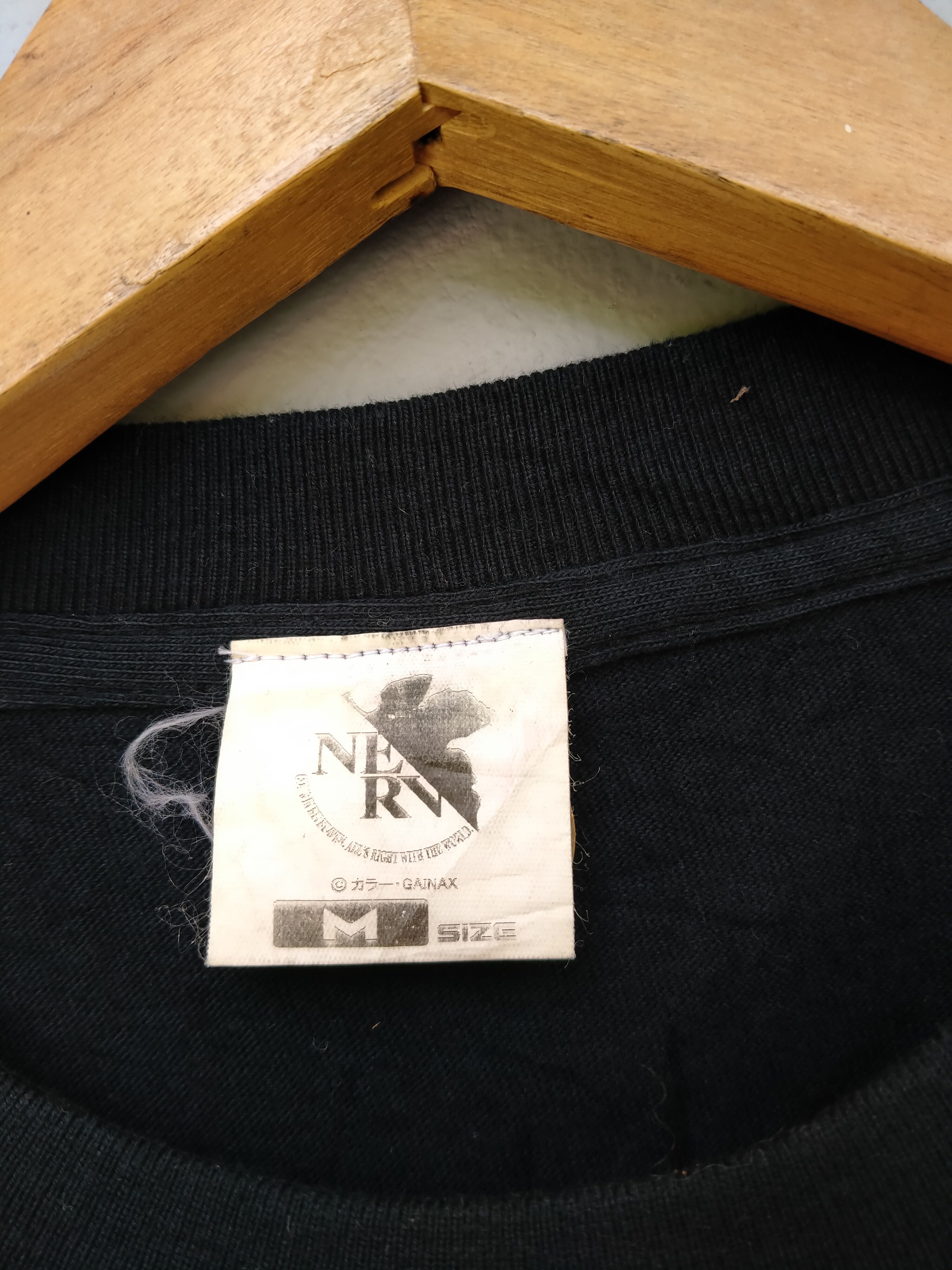 Anime Vintage Iconic Neon Genesis Evangelion NERV Logo Tee Size US M / EU 48-50 / 2 - 4 Thumbnail