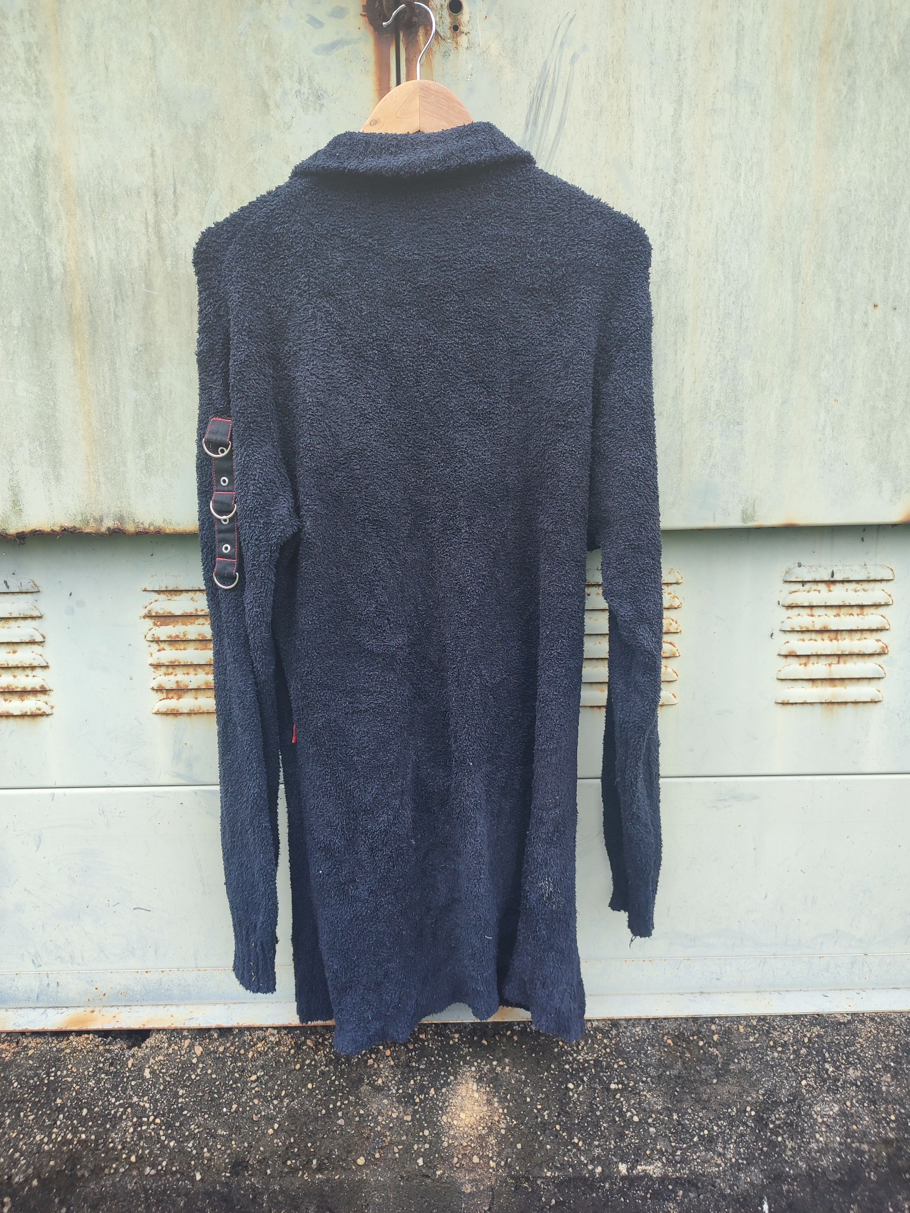 Seditionaries MAD PUNK Gothic Fleece Coat – Buckles, Patches, Skull Zip Size US M / EU 48-50 / 2 - 3 Thumbnail