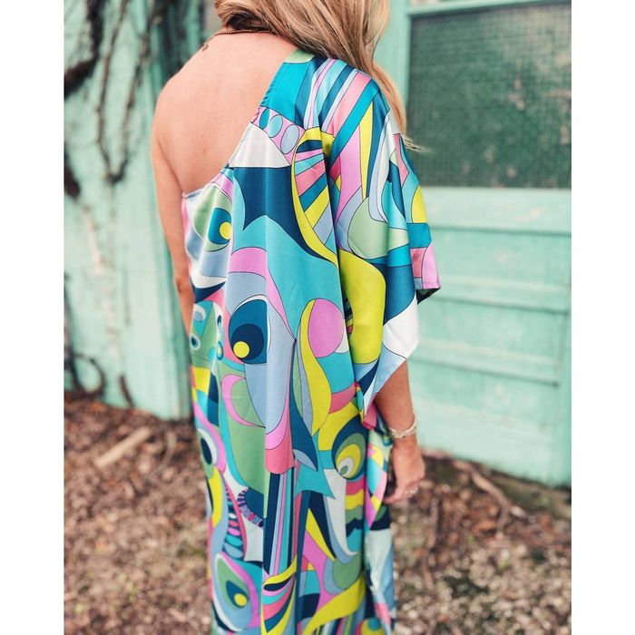 Show Me Your MuMu Tropez Maxi Dress In Go Go Luxe Satin | Grailed