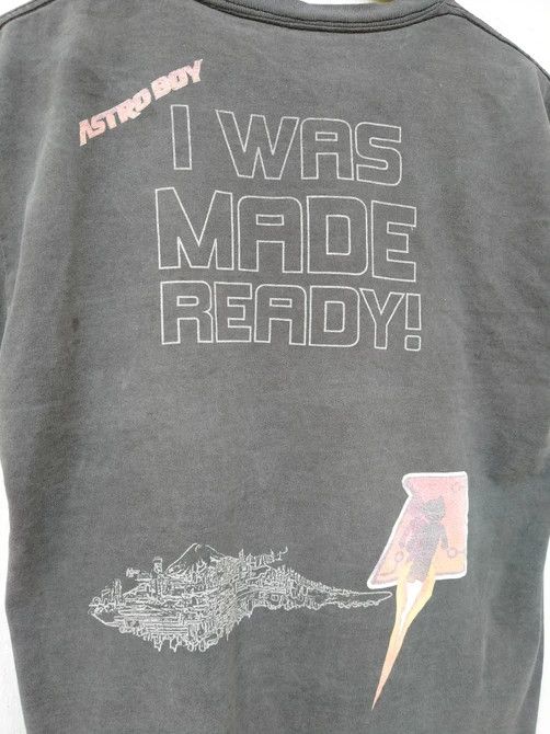 Anime Vintage Distressed Faded Patina Astro Boy I Was Made Ready! Size US M / EU 48-50 / 2 - 4 Thumbnail