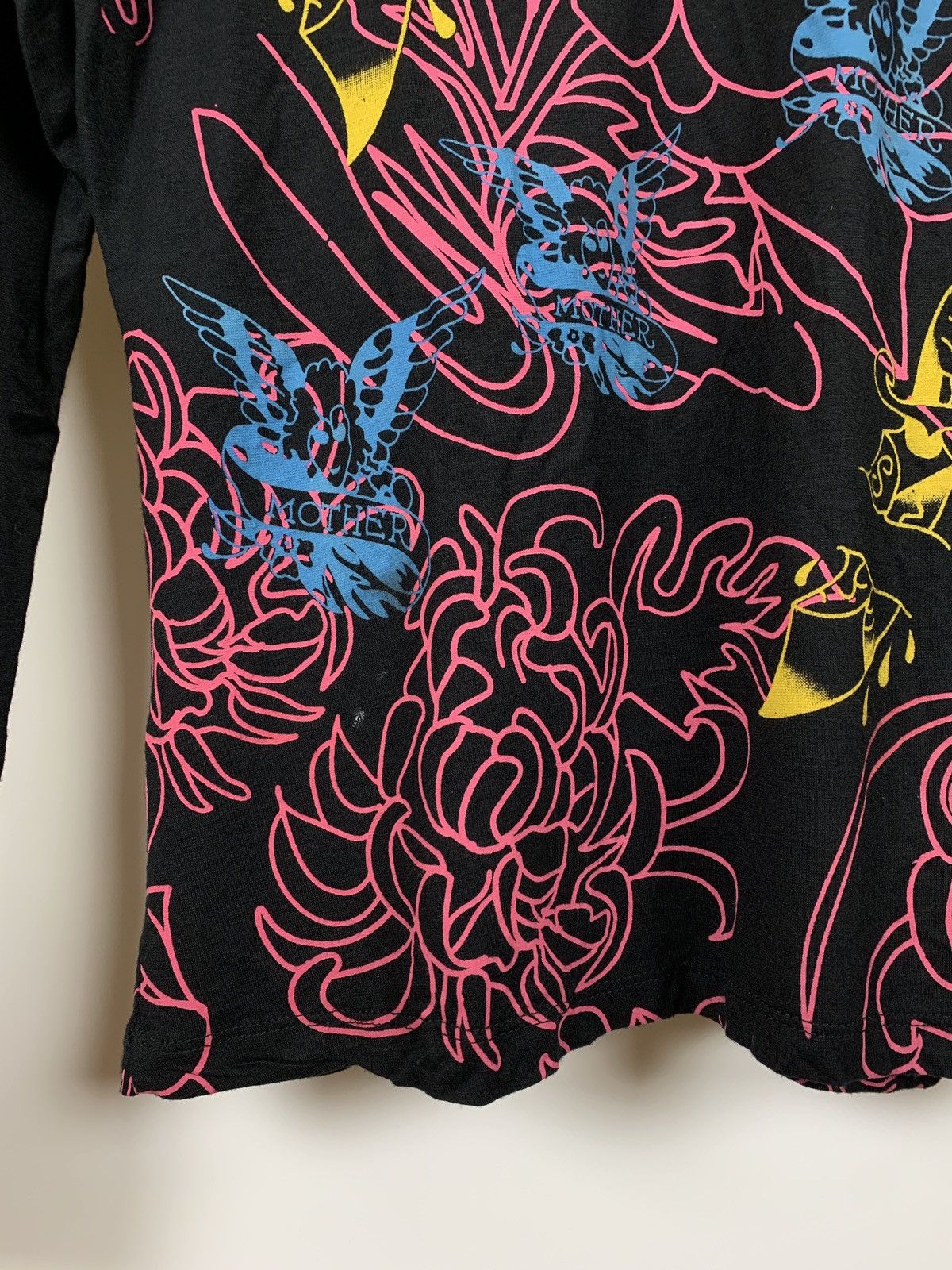 Christian Audigier Women’s Ed Hardy by Christian Audigier Y2K Long Sleeve Shirt Size L / US 10 / IT 46 - 13 Thumbnail