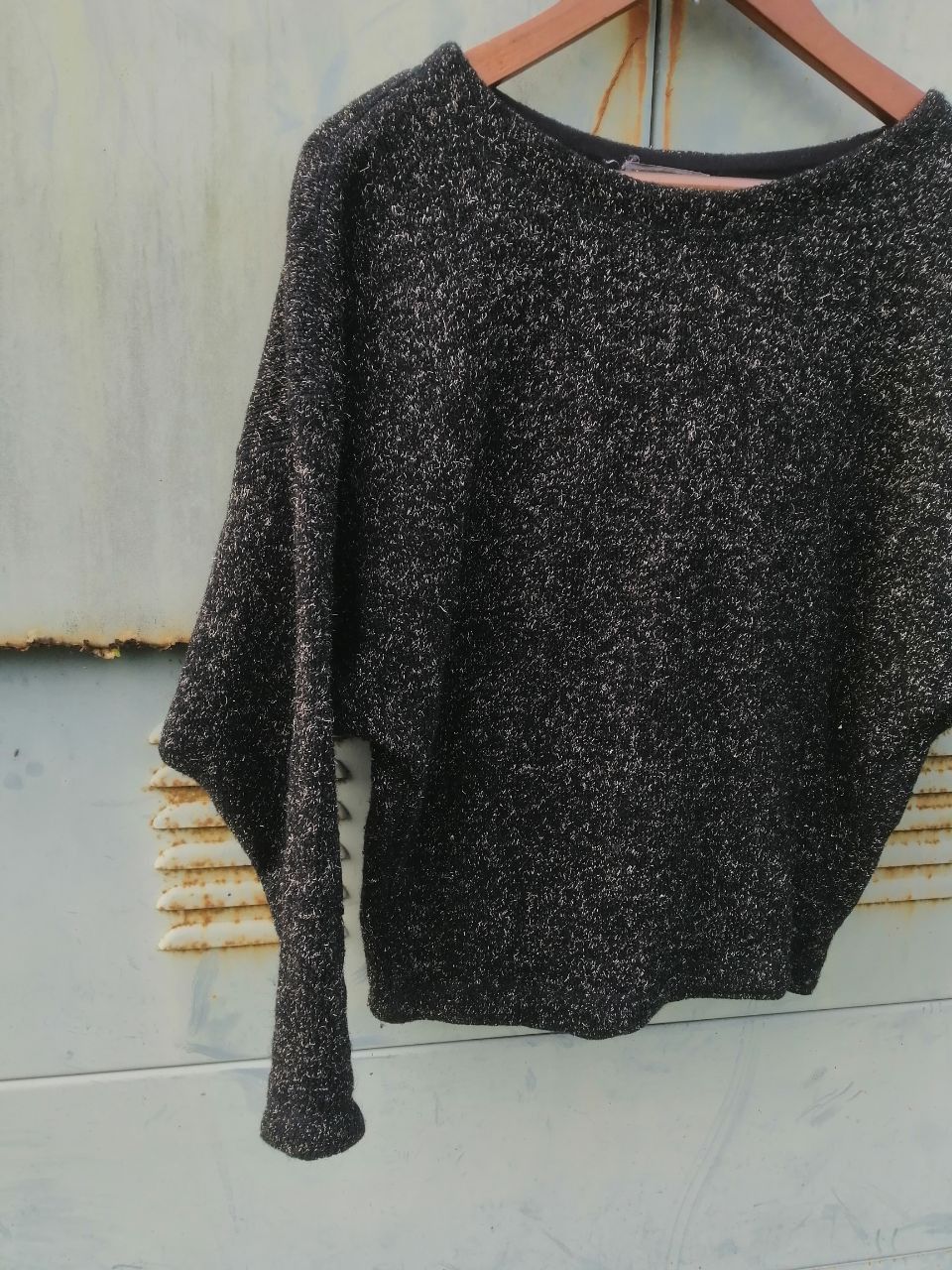 Designer Vintage 1990s Issey Miyake Wool Blend Dolman Sleeve Sweater Size US S / EU 44-46 / 1 - 3 Thumbnail
