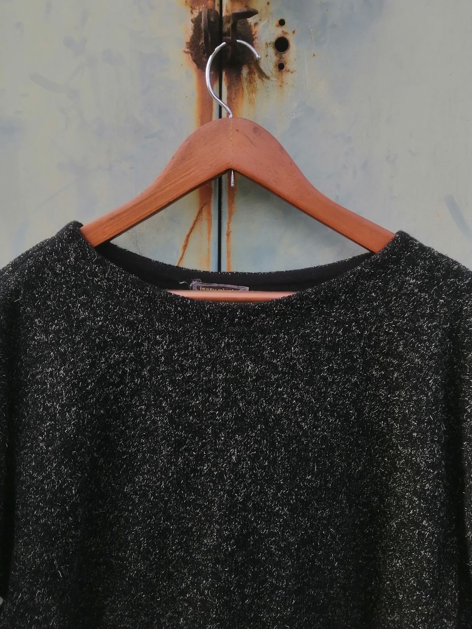 Designer Vintage 1990s Issey Miyake Wool Blend Dolman Sleeve Sweater Size US S / EU 44-46 / 1 - 4 Thumbnail